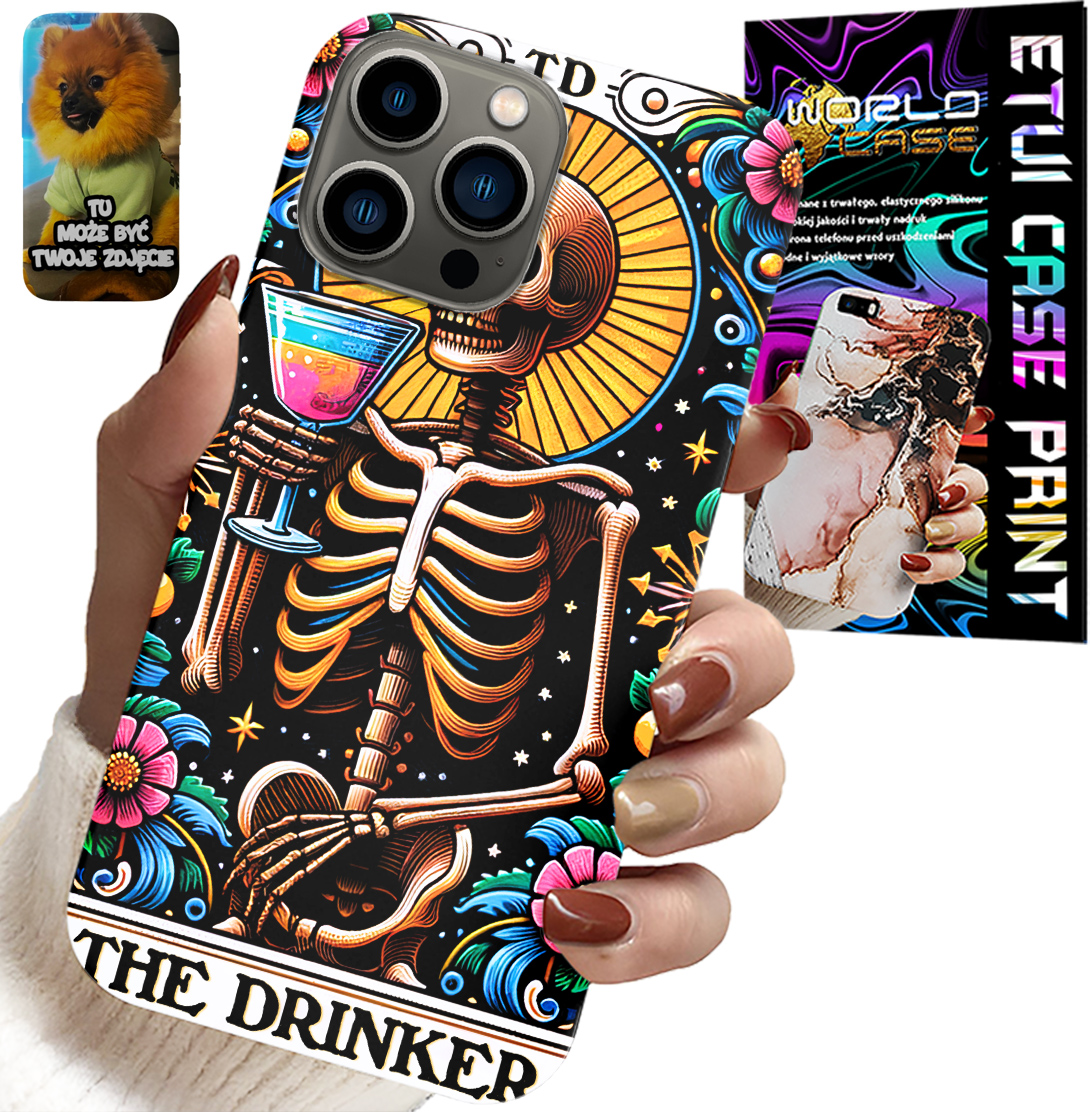 ETUI DO IPHONE 13 PRO - THE DRINKER ALKO WINKO DRINK WZORY CASE