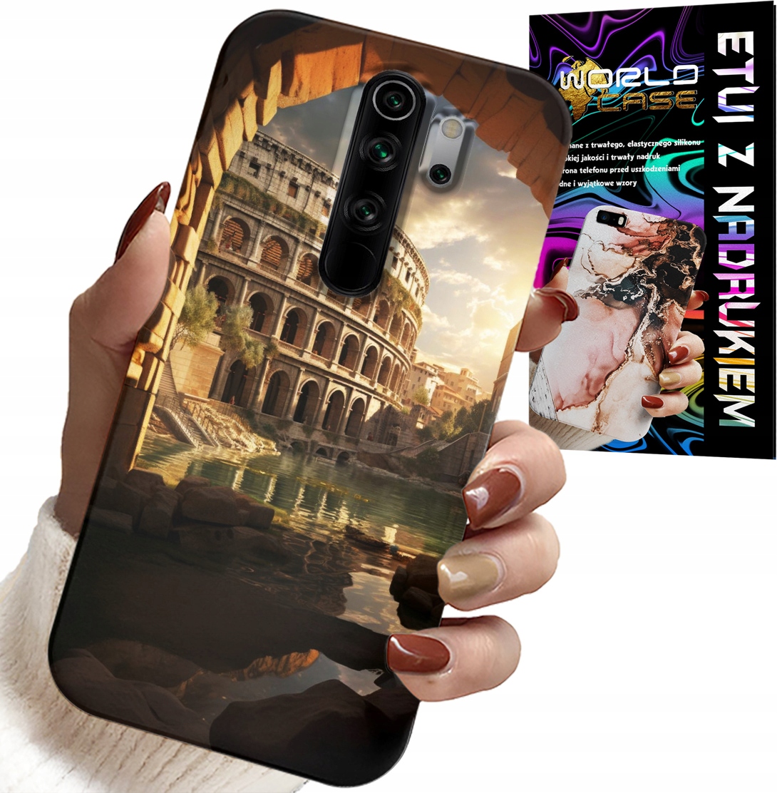 ETUI DO XIAOMI REDMI 9 - RZYM COLOSSEUM RZYMIANIE STAROŻYTNOŚĆ