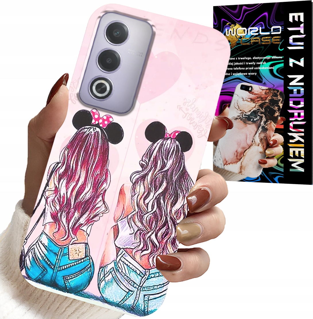 ETUI DO OPPO A80 5G - WZÓR DLA NAJLEPSZYCH KOLEŻANEK KOLEŻANKI