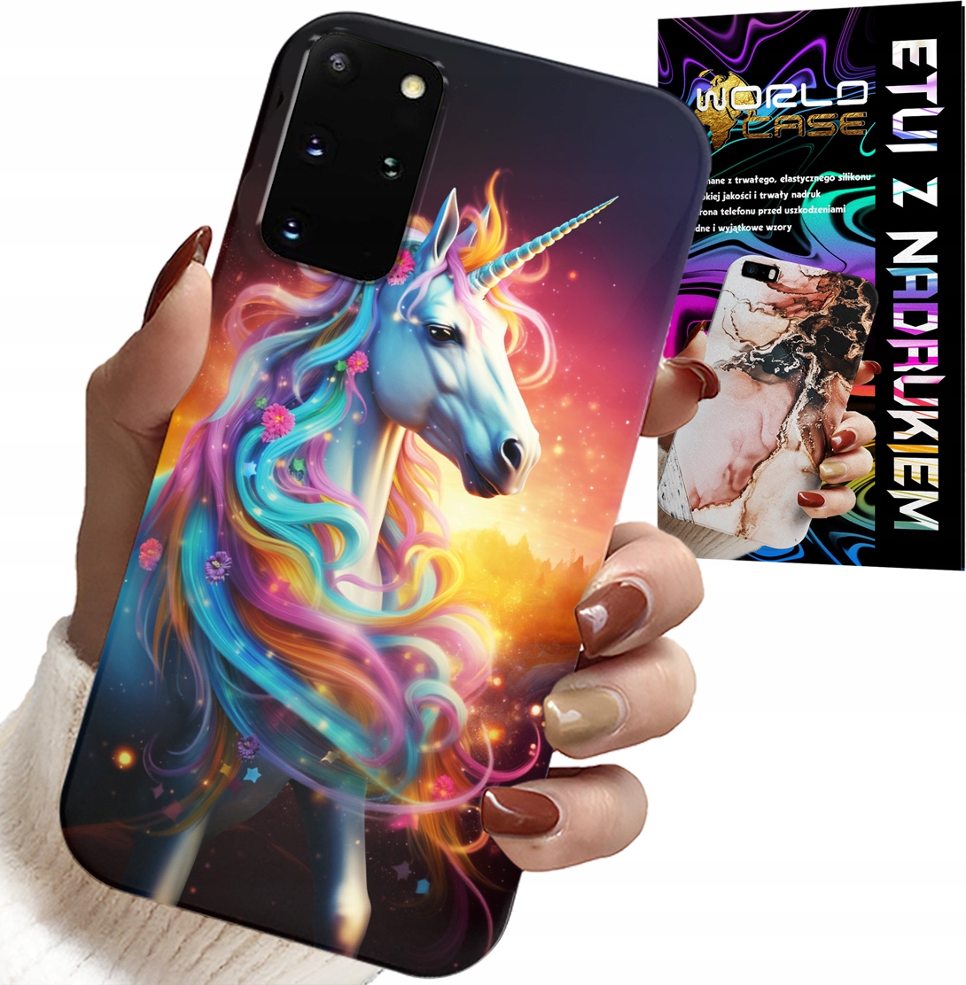 ETUI DO SAMSUNG GALAXY S20 PLUS - JEDNOROŻEC WZORY DLA DZIEWCZYNEK PREZENT