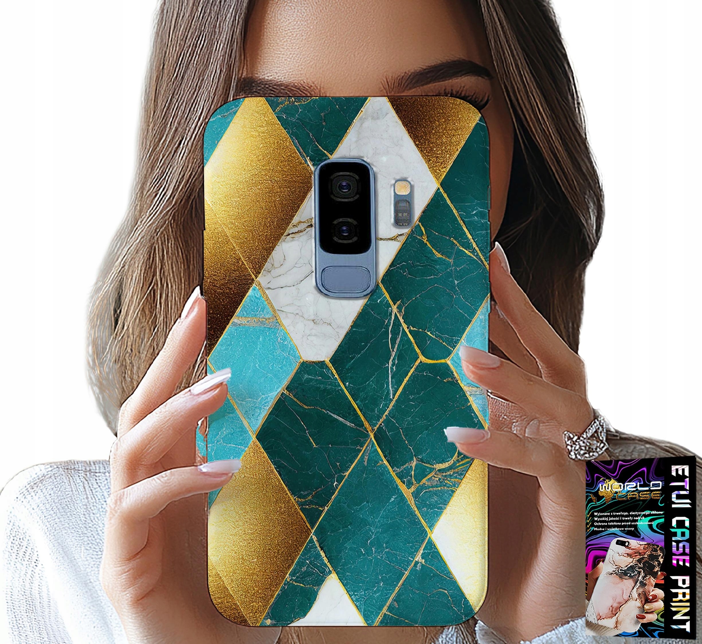 ETUI DO SAMSUNG GALAXY S9 PLUS - ELEGANCKIE MODNE WZORY CASE + FOLIA