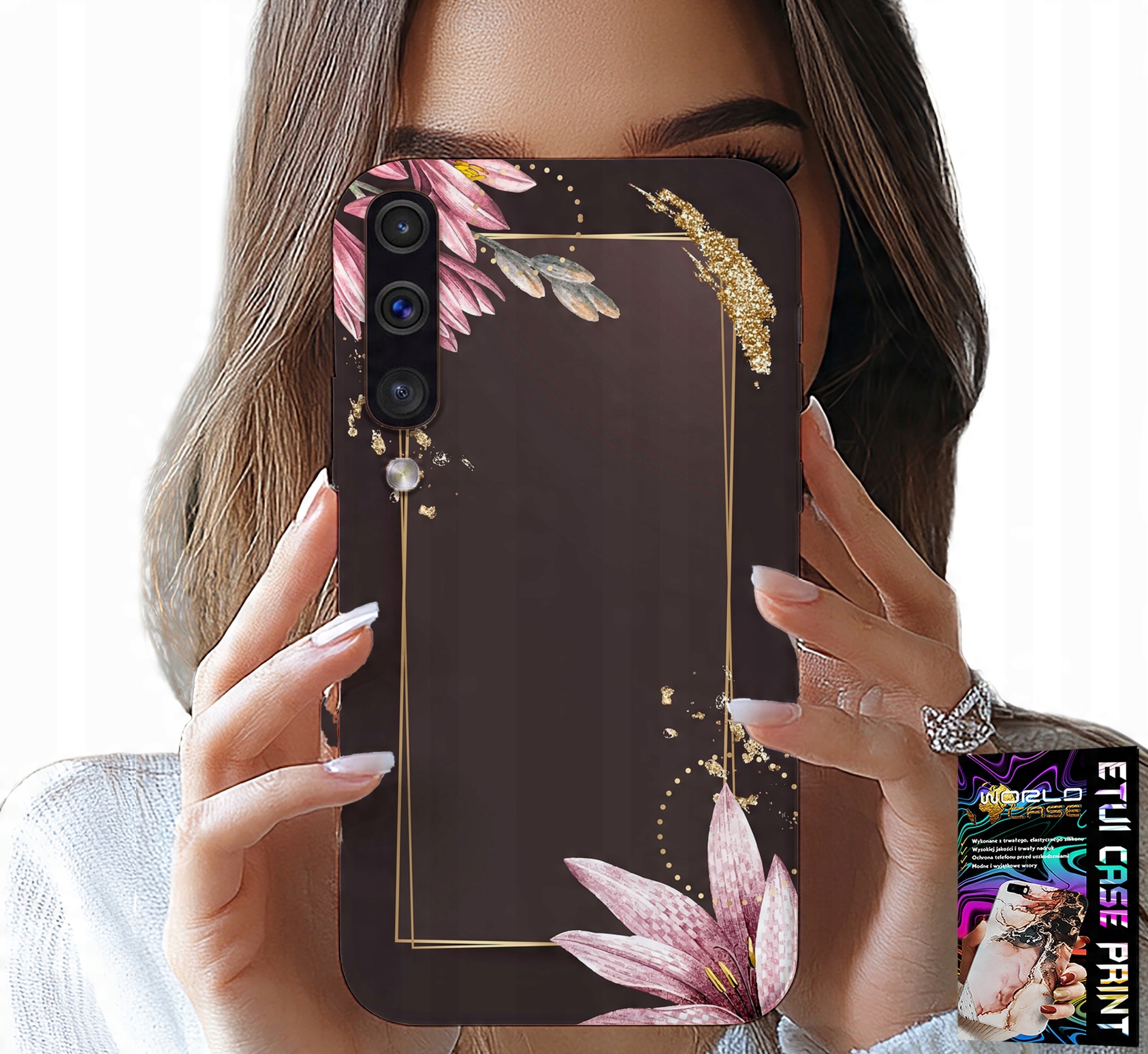 ETUI DO SAMSUNG GALAXY A70 - KWIECISTE ELEGANCKIE WZORY OBUDOWA