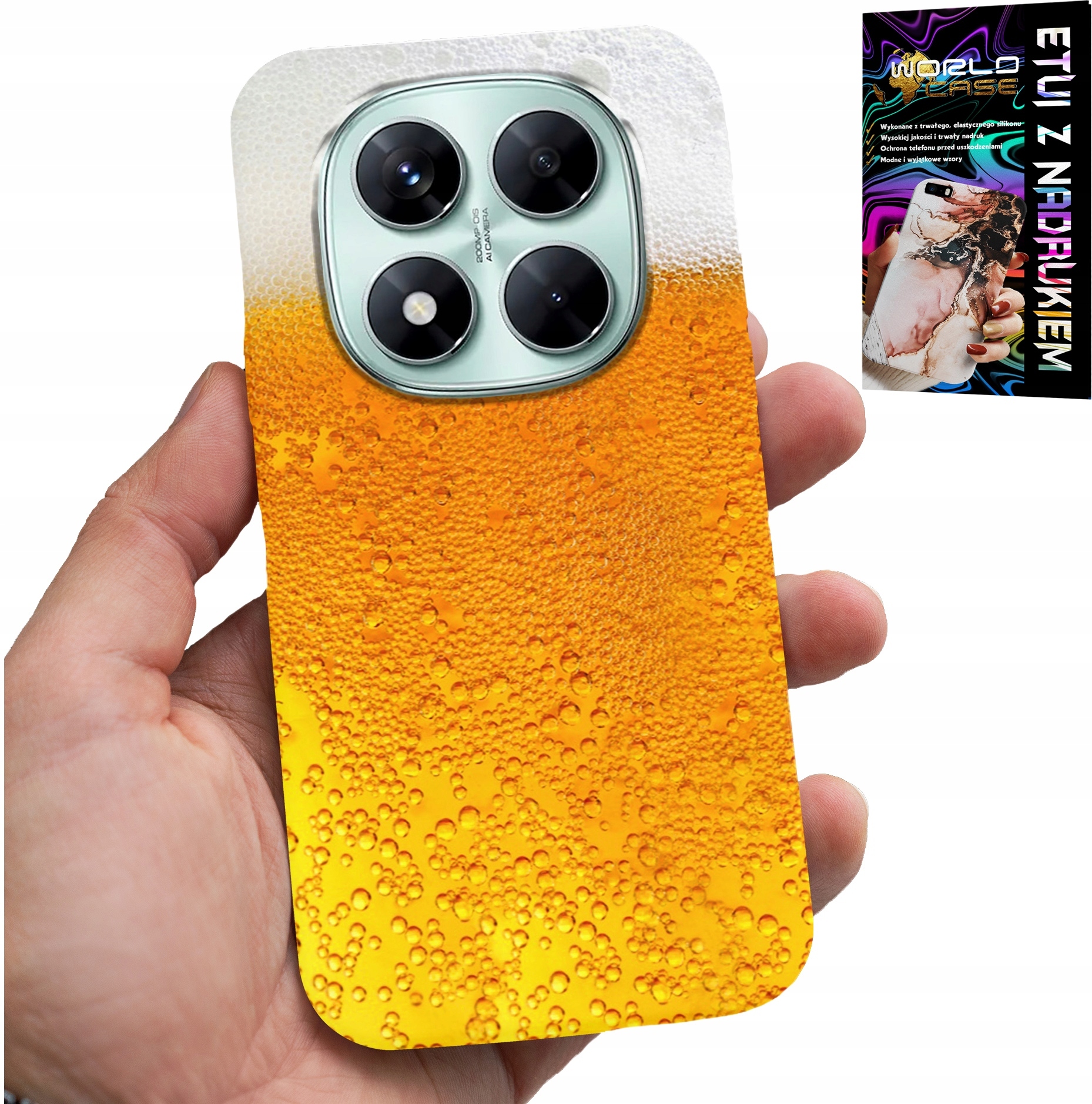 ETUI DO XIAOMI NOTE 14 PRO 5G - PIWO, KUFEL PIWA WZORY DLA MĘŻCZYZN CASE