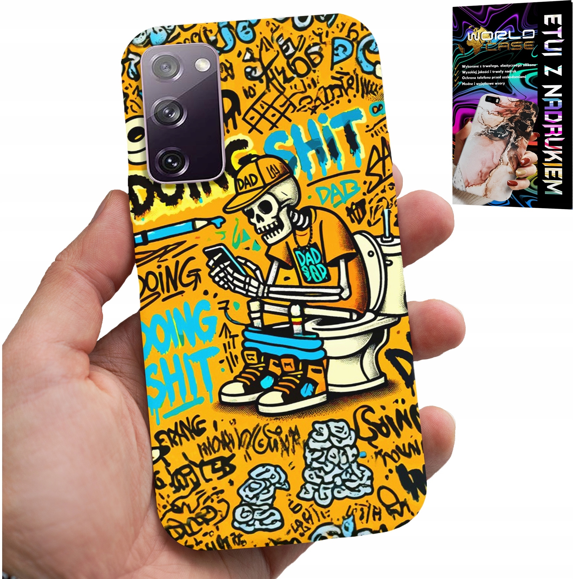 ETUI DO SAMSUNG GALAXY S20 FE - DOING SHIT KOŚCIOTRUP NA KIBLU CASE