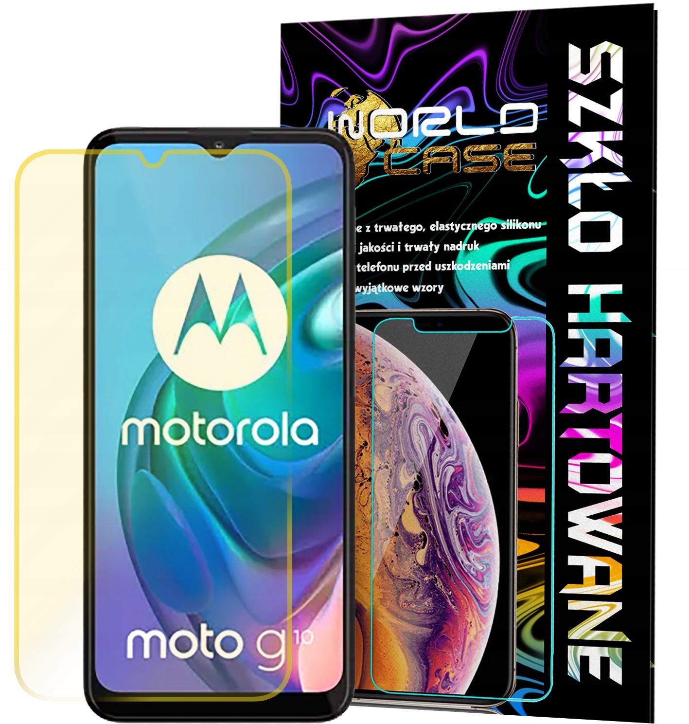 SZKŁO HARTOWANE DO MOTOROLA G10 / G10 POWER NA EKRAN SZKIEŁKO OCHRONNE