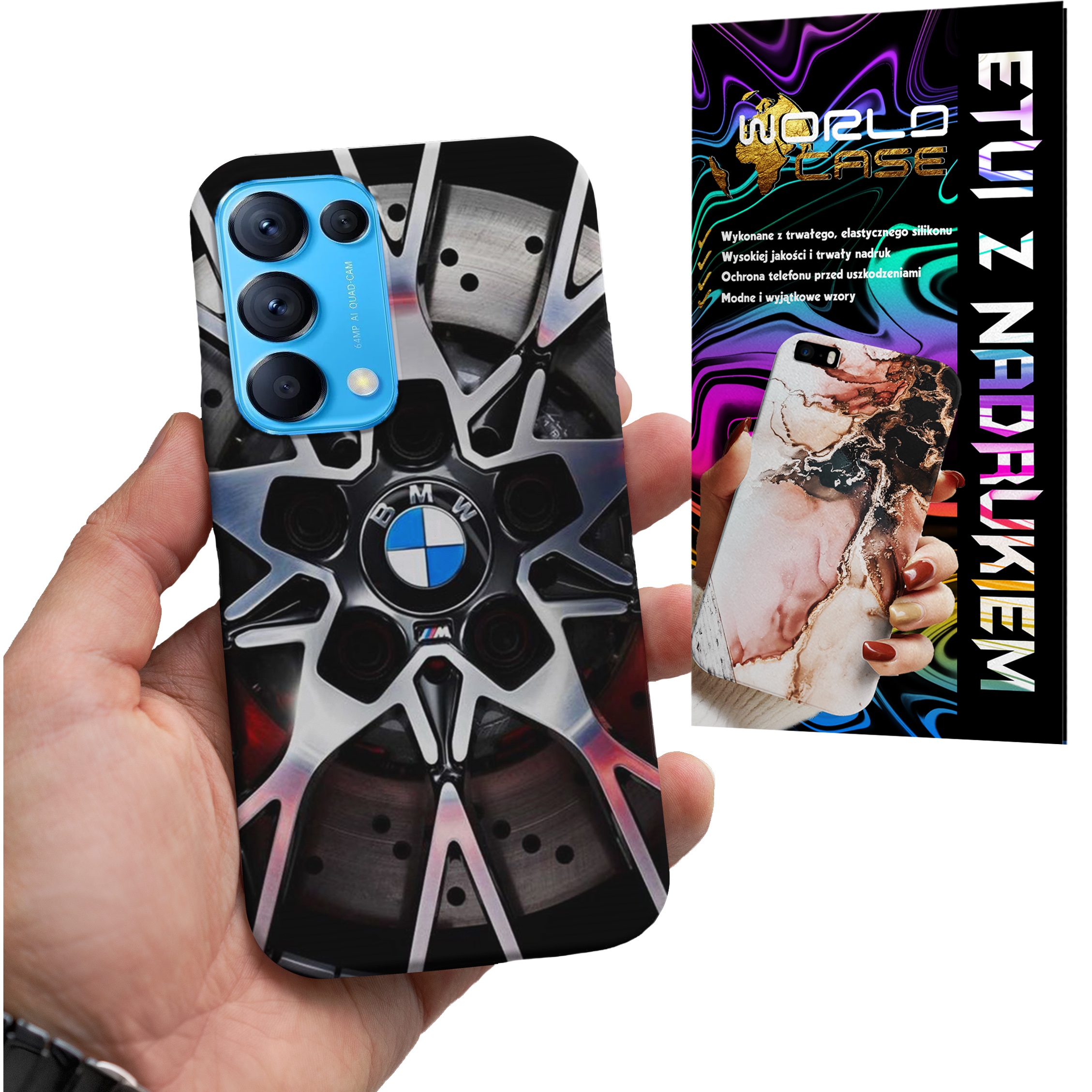 ETUI CASE DO OPPO FIND X3 LITE - BMW FELGA AUTO FAN WZORY MERCEDES ITP