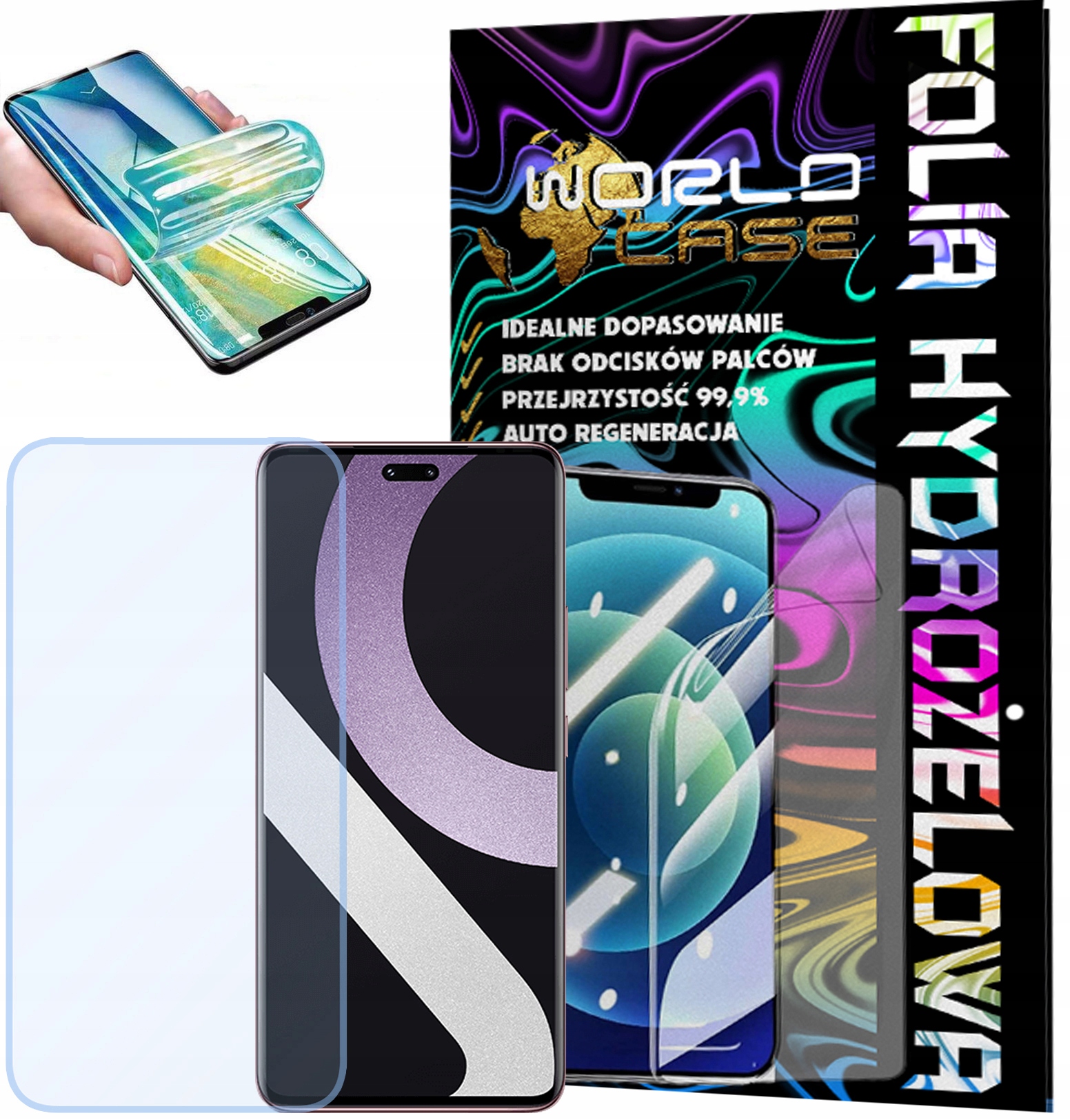 FOLIA HYDROŻELOWA OCHRONNA DO XIAOMI CIVI 2 NA EKRAN MOCNA WYTRZYMAŁA