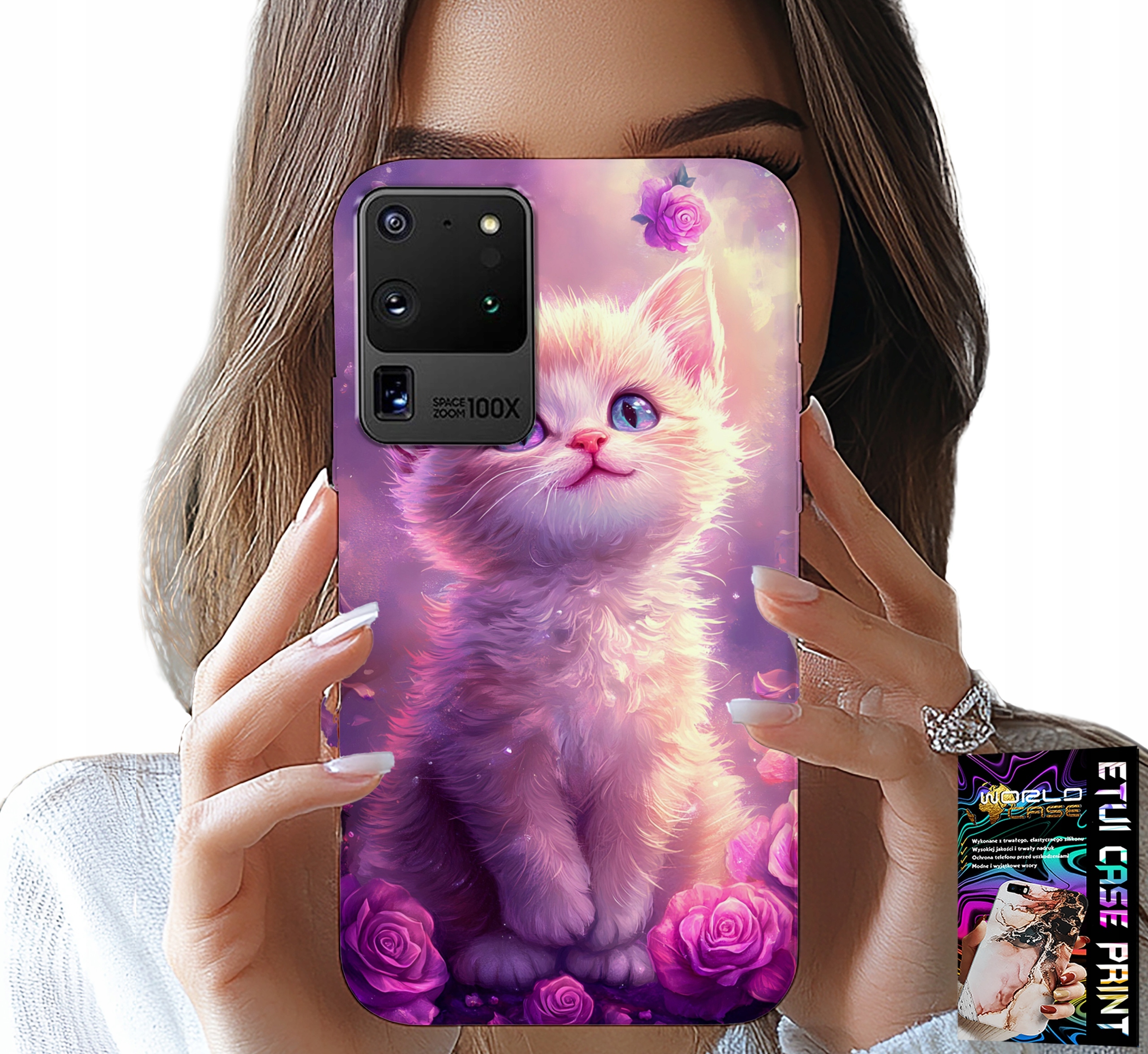 ETUI DO SAMSUNG GALAXY S20 Ultra - SŁODKI KOTEK, KOT, WZORY ZE ZWIERZĘTAMI