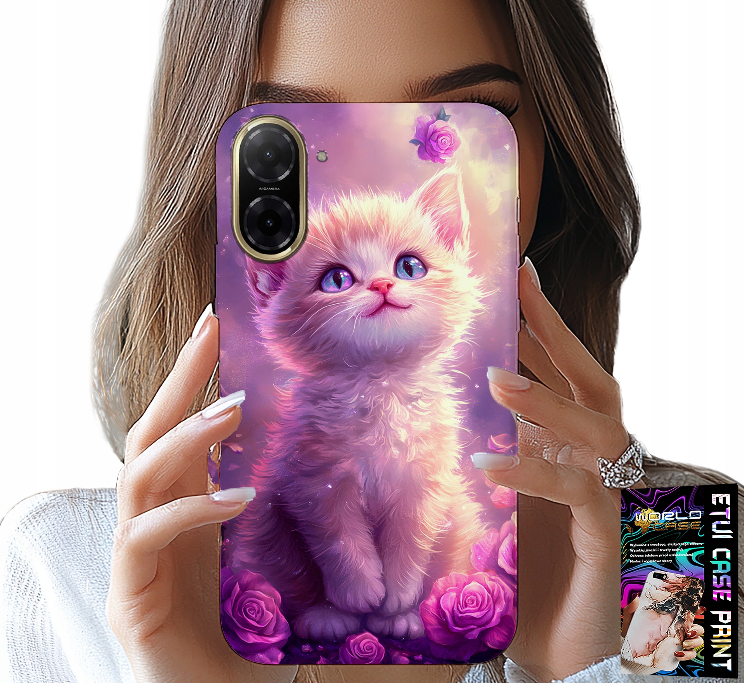 ETUI DO XIAOMI POCO X7 PRO 5G - SŁODKI KOTEK, KOT, WZORY ZE ZWIERZĘTAMI