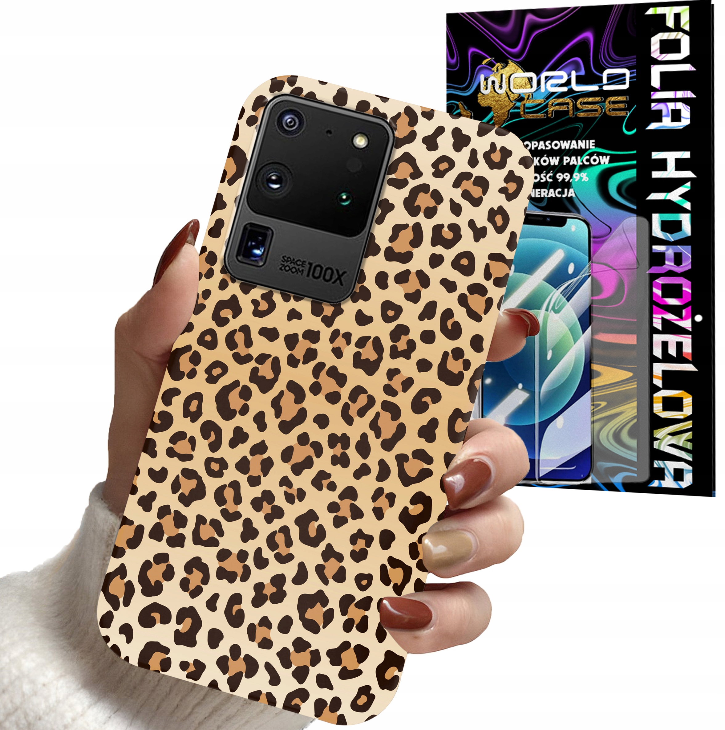 ETUI CASE DO SAMSUNG S20 ULTRA - PANTERKA WZORKI MODNE WZORY KOBIET + FOLIA