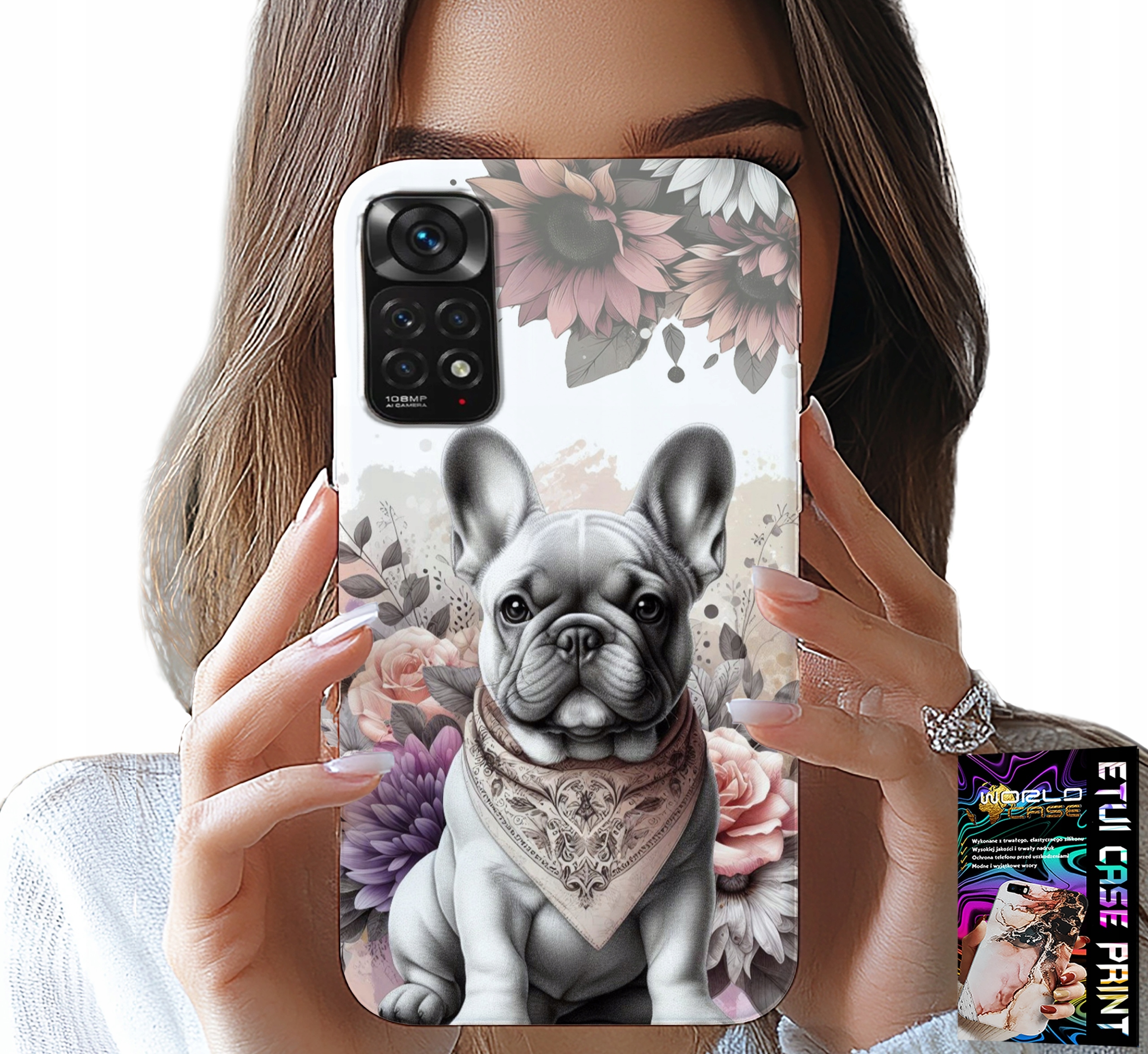 ETUI DO XIAOMI NOTE 11 PRO - BULDOG BULDOGI PIESKI RASY PSÓW PLECKI