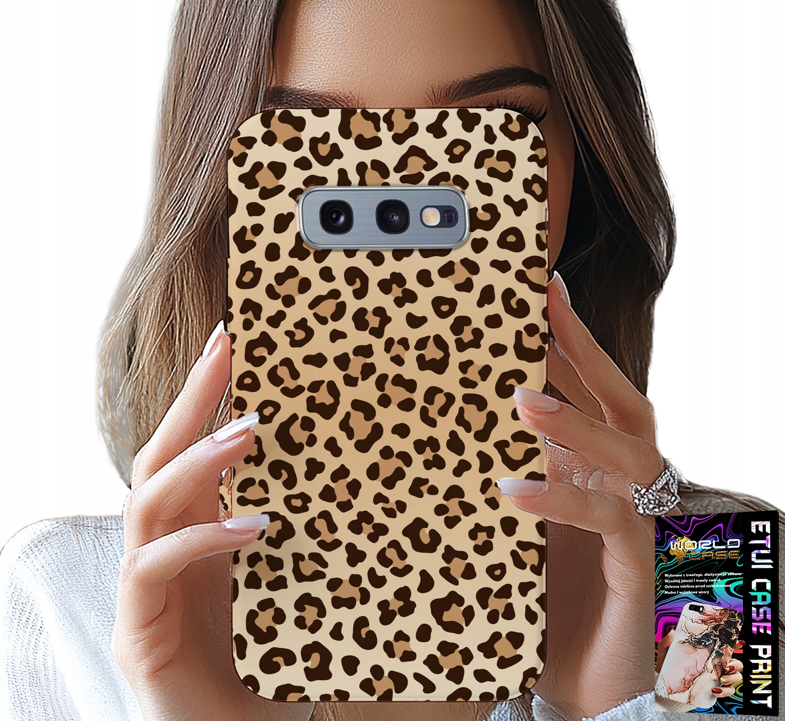 ETUI DO SAMSUNG GALAXY S10E - PLECKI W PANTERKĘ MODNE KOBIECE WZORY