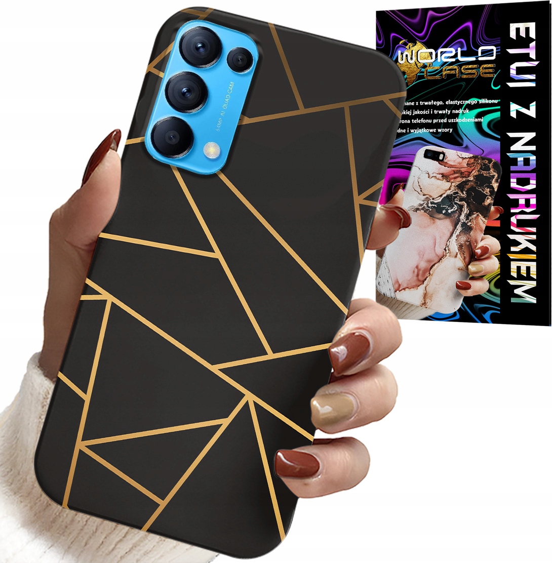 ETUI DO OPPO FIND X3 LITE - ELEGANCKIE MODNE WZORY OBUDOWA CASE