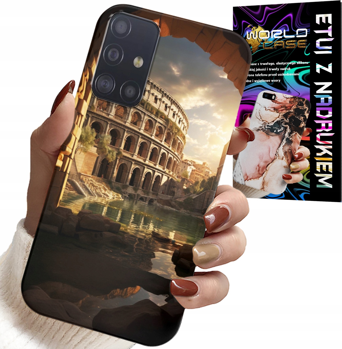 ETUI DO SAMSUNG GALAXY M31S - RZYM COLOSSEUM RZYMIANIE STAROŻYTNOŚĆ