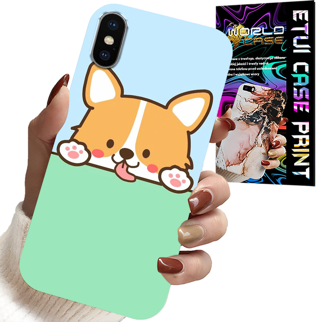 ETUI DO IPHONE X / XS - SŁODKI PIESEK WZORY Z BAJEK POKROWIEC