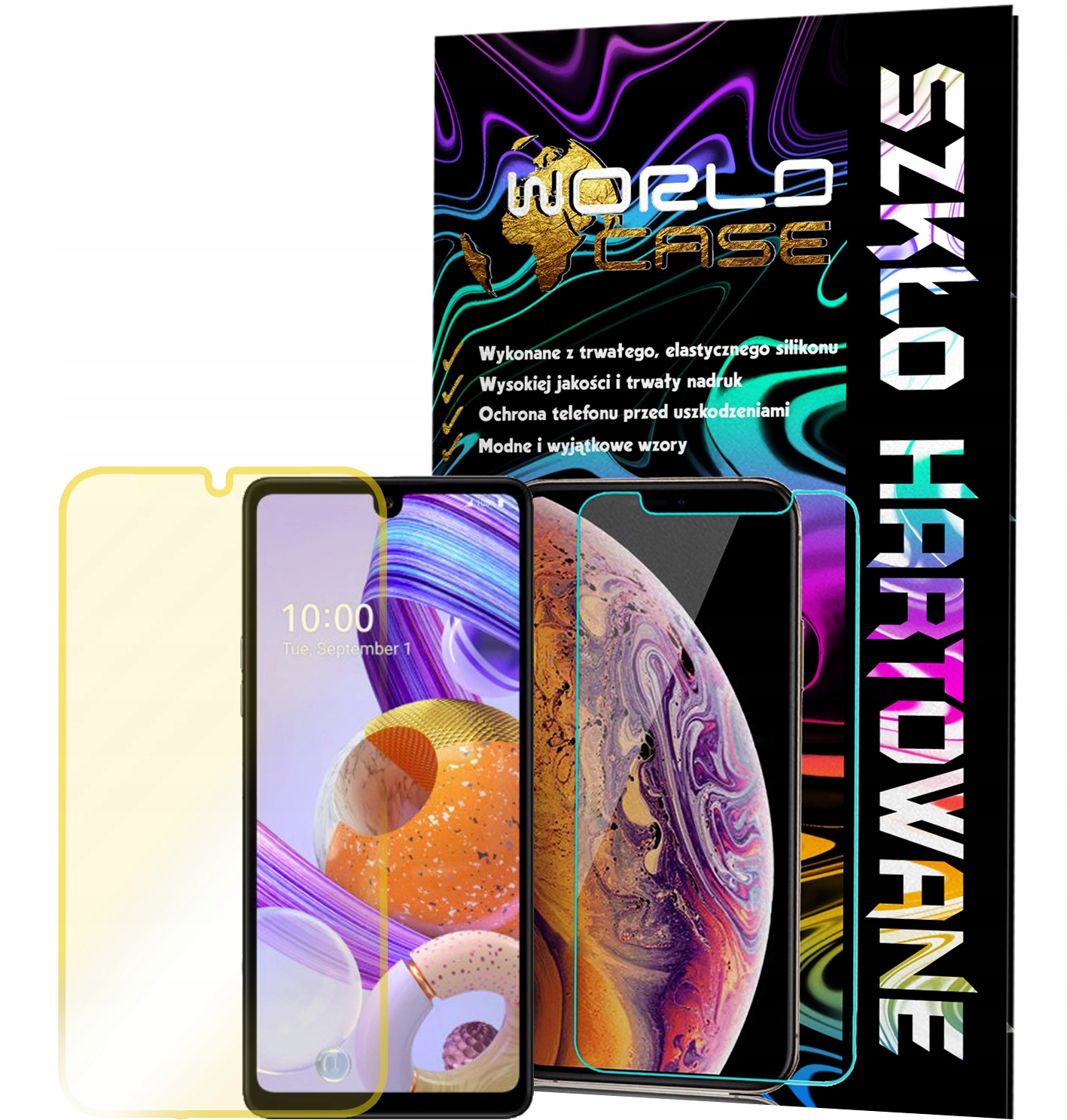 SZKŁO HARTOWANE DO LG K71 NA EKRAN SZKIEŁKO OCHRONNE