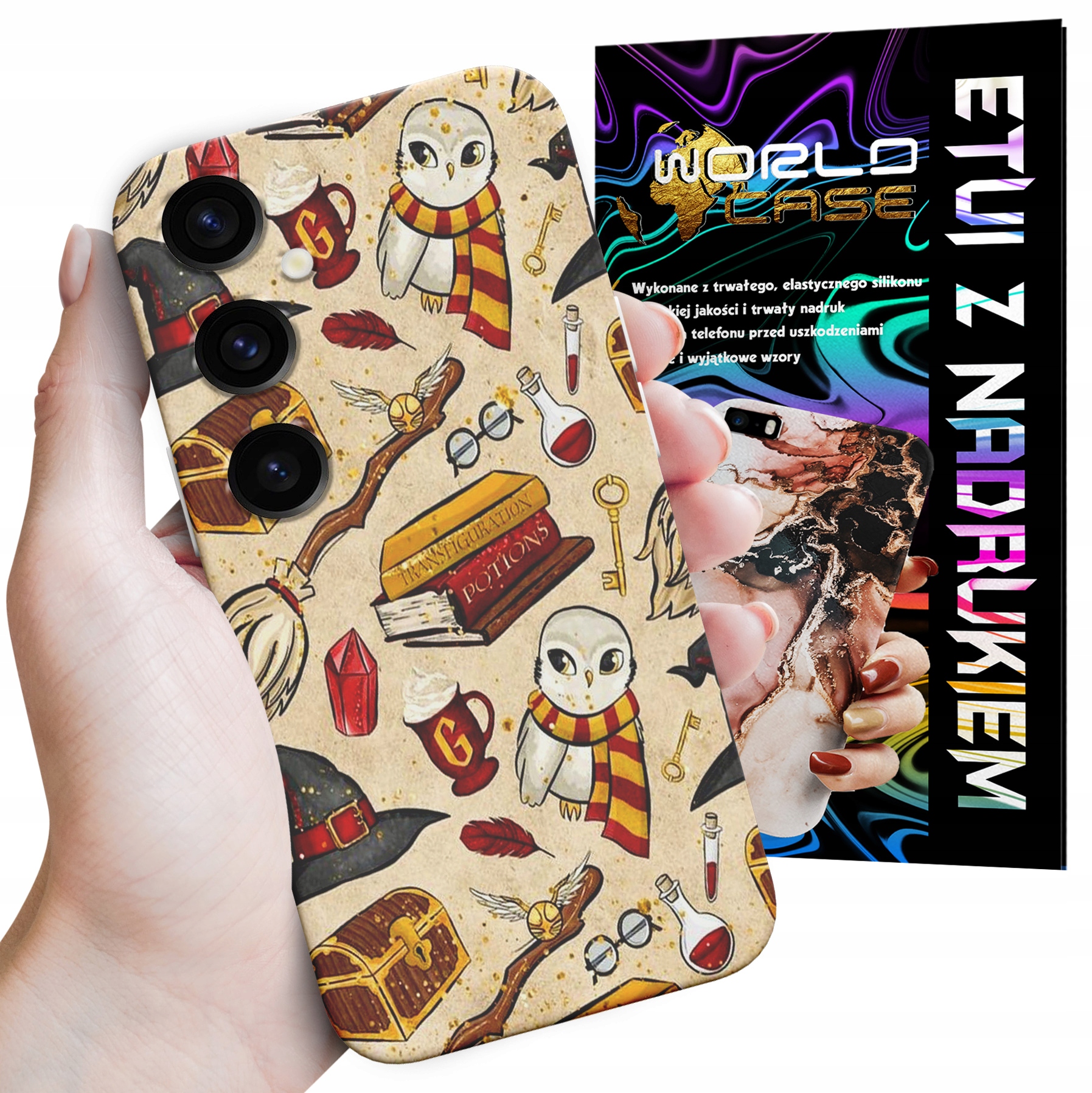 ETUI CASE DO SAMSUNG M34 5G -WZORY DLA FANÓW ŚWIATA MAGII