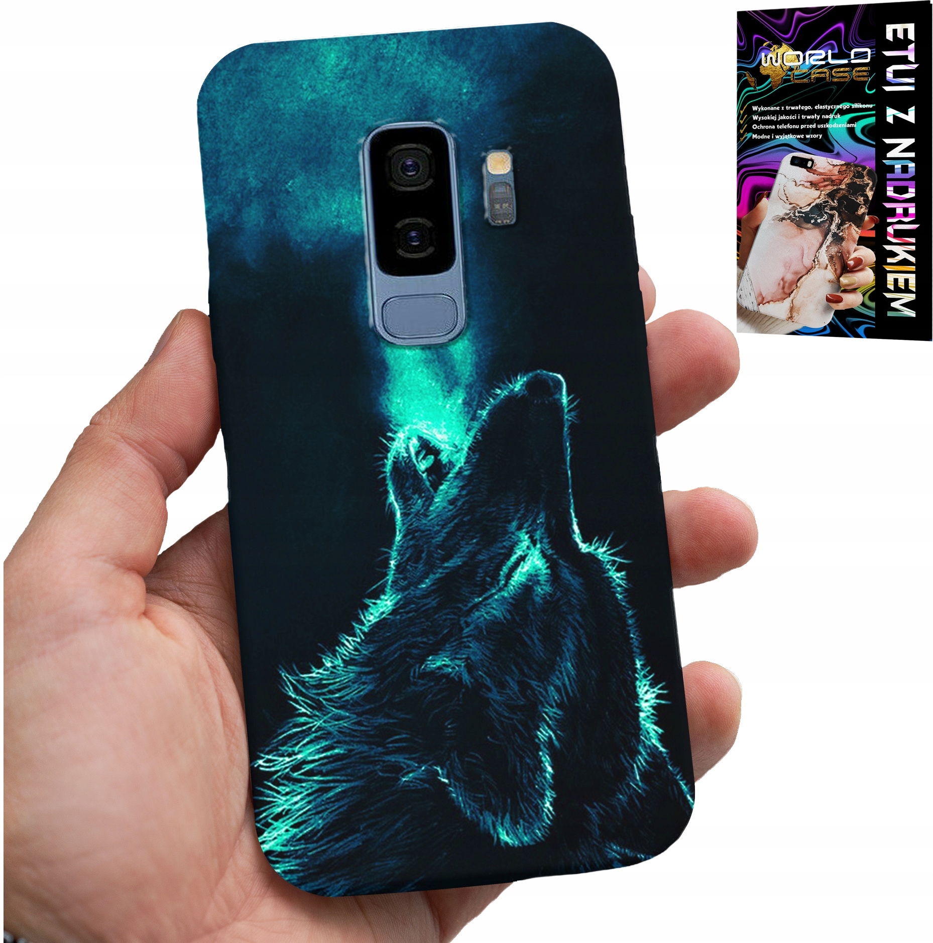 ETUI DO SAMSUNG GALAXY S9 PLUS - WILK WILKI WATAHA SUPER WZORY OBUDOWA
