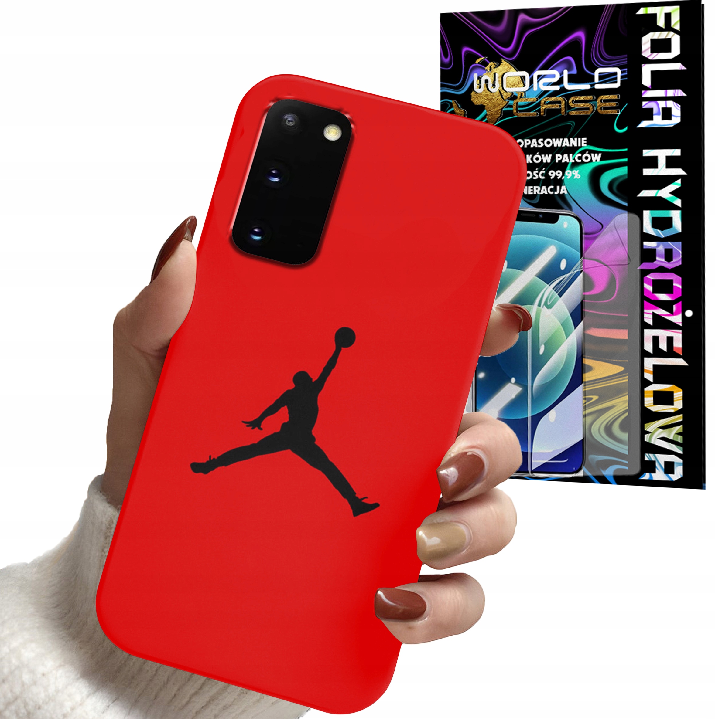 ETUI CASE DO SAMSUNG S20 FE - KOSZYKÓWKA WZORY DLA FANÓW NBA + FOLIA