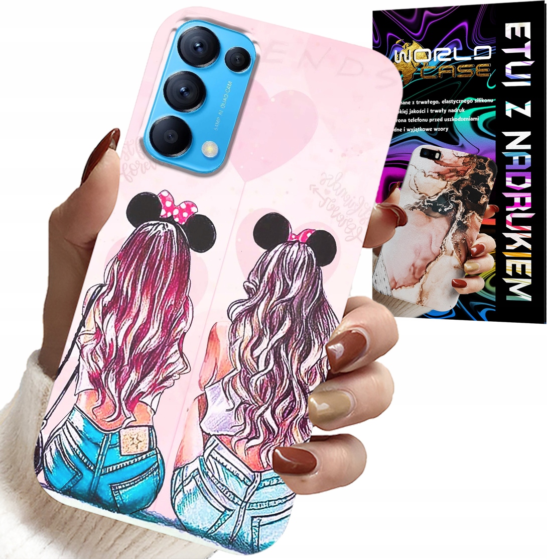 ETUI DO OPPO FIND X3 LITE - WZÓR DLA NAJLEPSZYCH KOLEŻANEK KOLEŻANKI