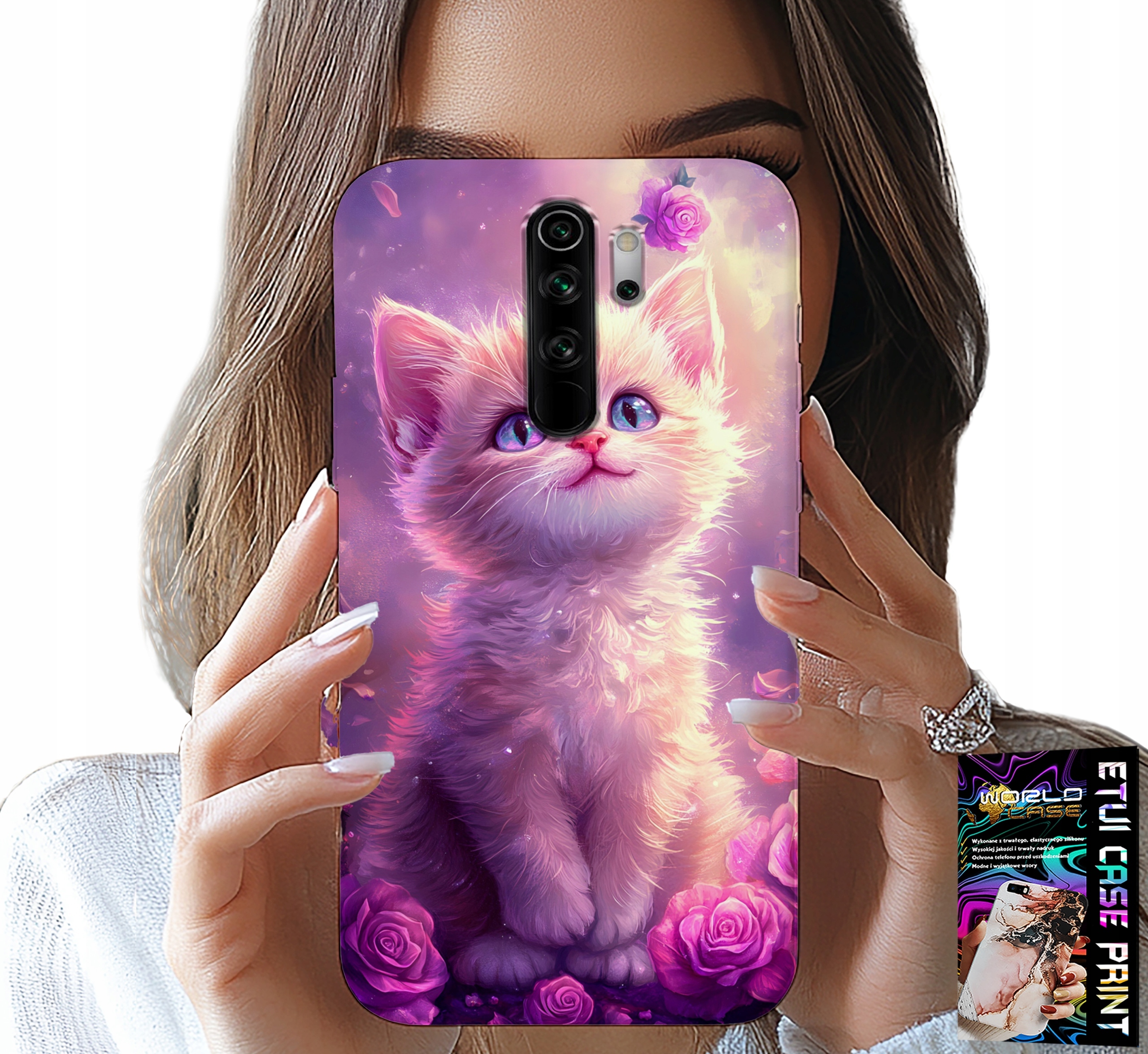 ETUI DO XIAOMI NOTE 8 PRO - SŁODKI KOTEK, KOT, WZORY ZE ZWIERZĘTAMI