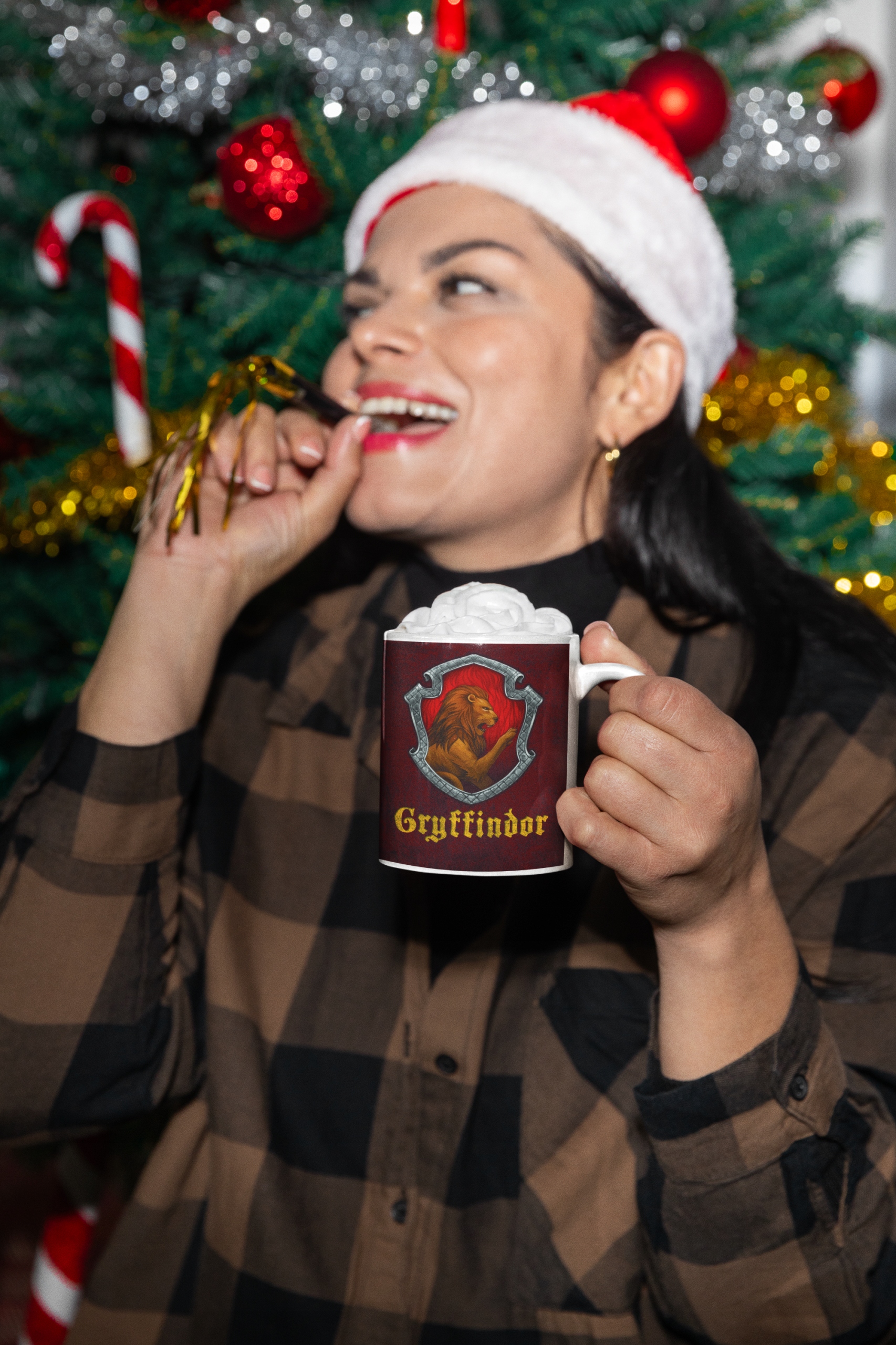 KUBEK 330ml GRAFIKA PREZENT ŚWIĘTA WZÓR - GRA BATTLE ROYALE FORTNITE + IMIĘ