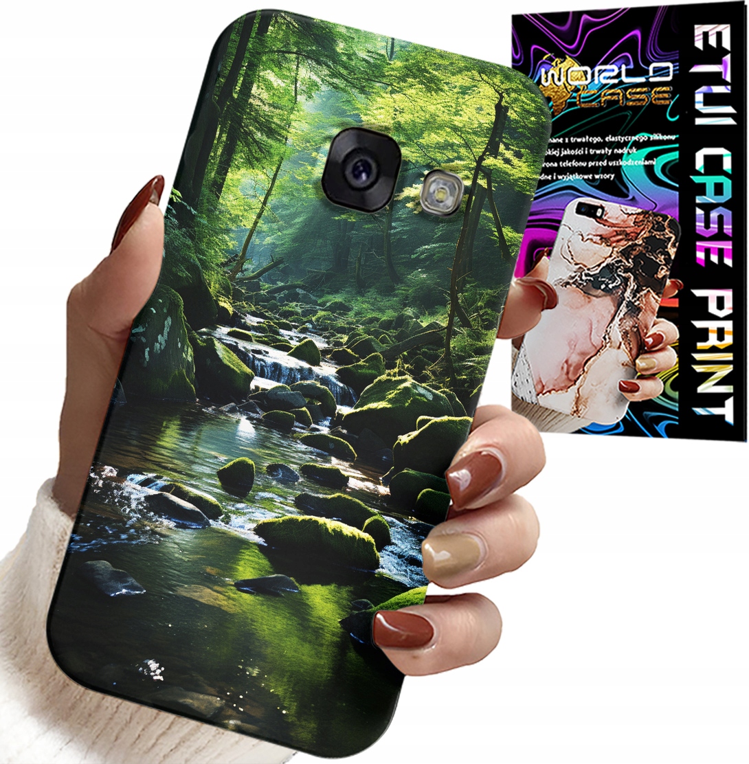 ETUI DO SAMSUNG A5 2017 - LAS RZEKA STRUMIEŃ PRZYRODA WIDOKI