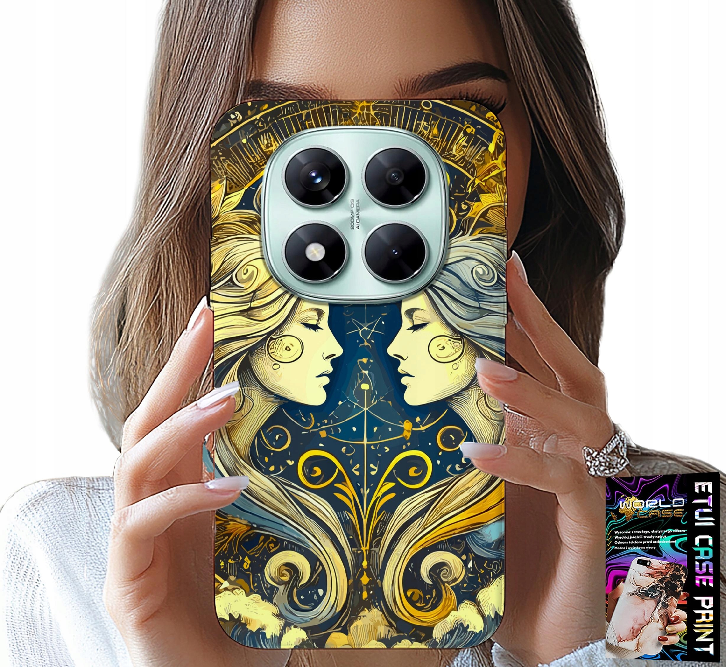 ETUI DO XIAOMI NOTE 14 PRO 5G - ZNAK ZODIAKU, BLIŹNIĘTA ASTRONOMIA CASE