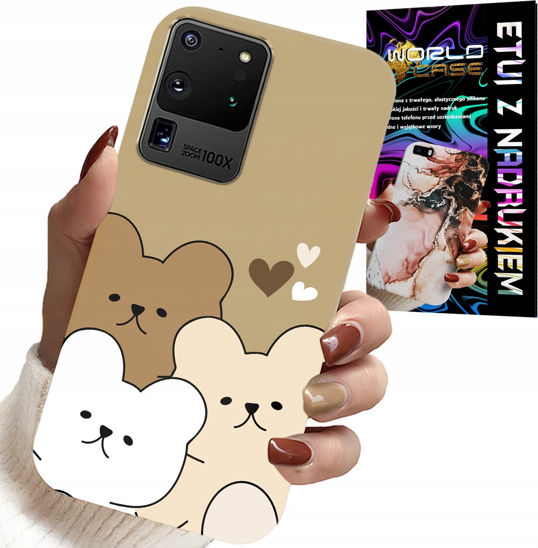 ETUI DO SAMSUNG GALAXY S20 Ultra - MIŚ, MISIE WZORY DLA NAJMŁODSZYCH DZIECI