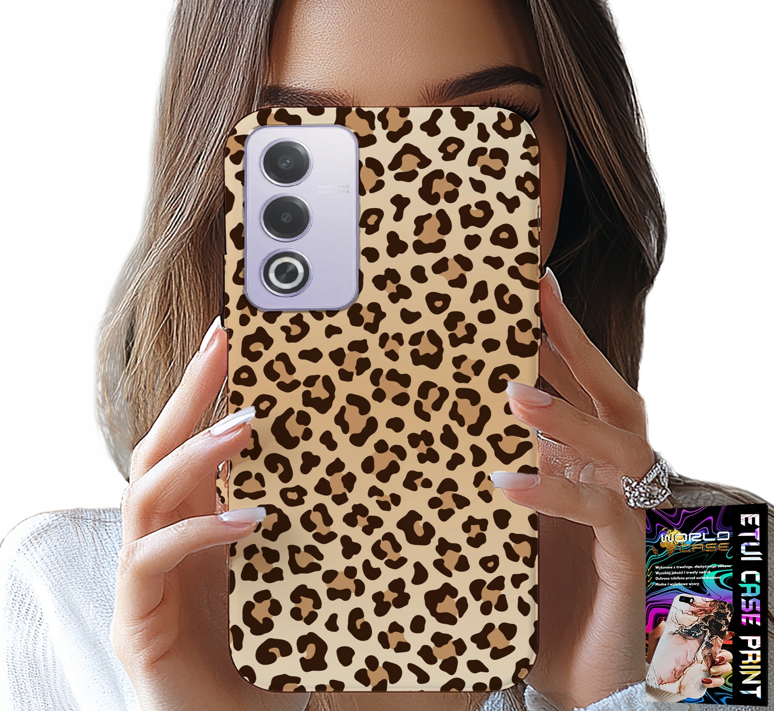 ETUI DO OPPO A80 5G - PLECKI W PANTERKĘ MODNE KOBIECE WZORY
