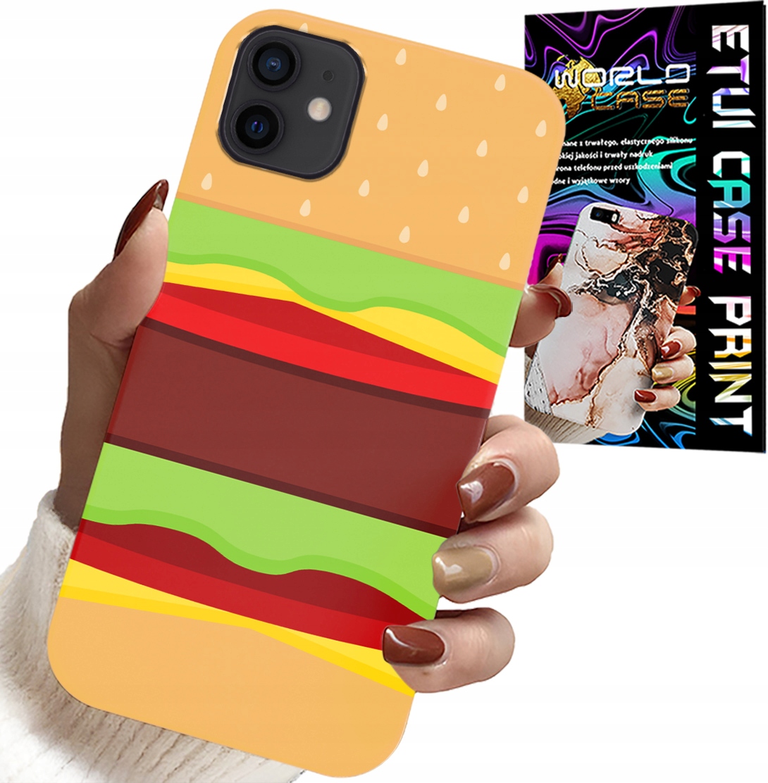 ETUI DO IPHONE 11 - CASE BURGER CHEESEBURGER OBUDOWA PREZENT