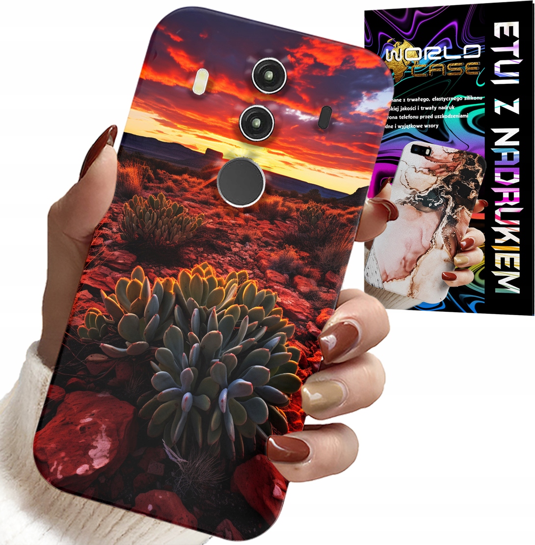 ETUI DO HUAWEI MATE 10 PRO - MEKSYKAŃSKA PUSTYNIA WIDOKI CASE + FOLIA