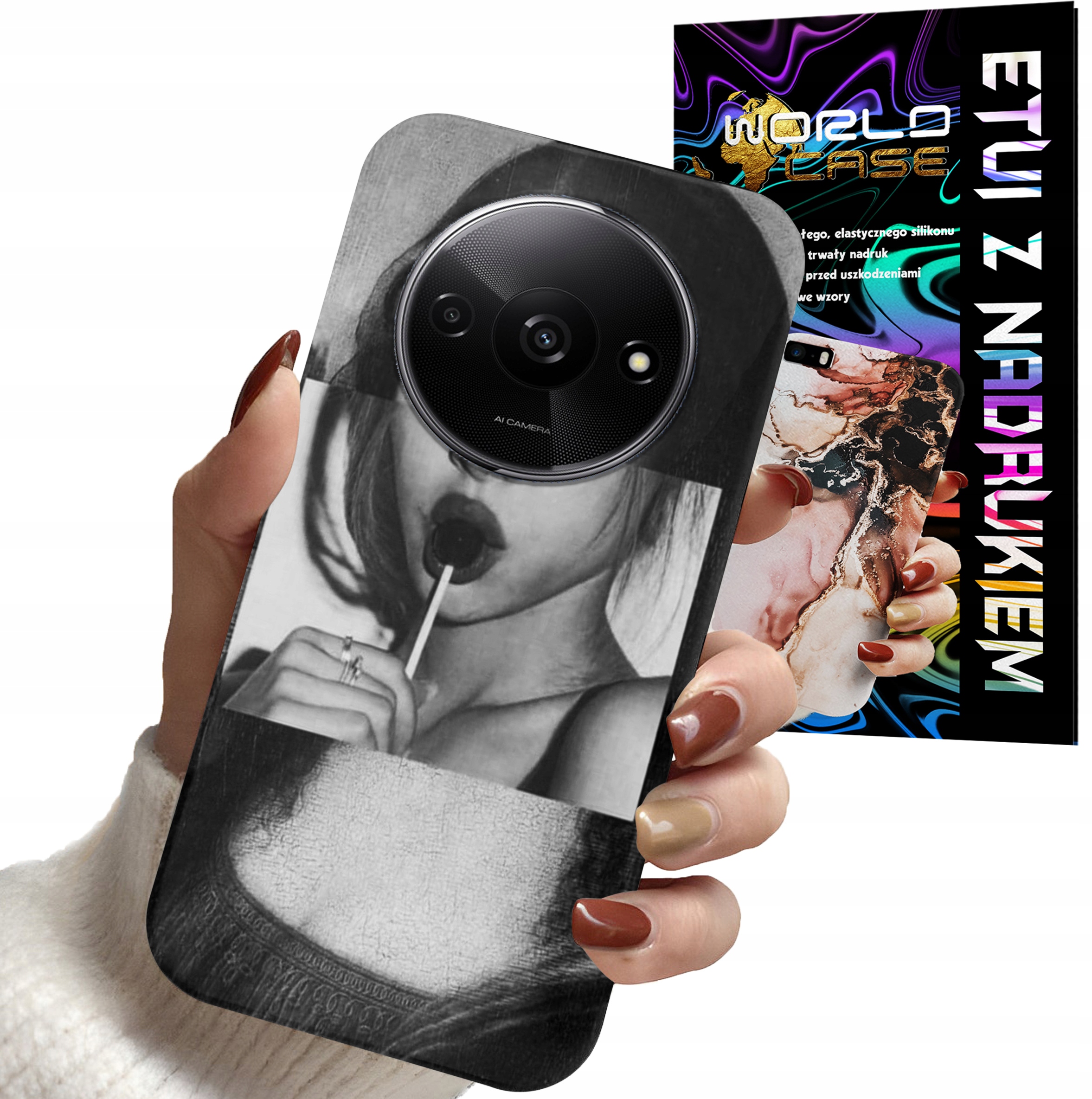 ETUI CASE DO XIAOMI REDMI A3 4G - MONA LISA WZORY DLA KOBIET PLECKI OBUDOWA