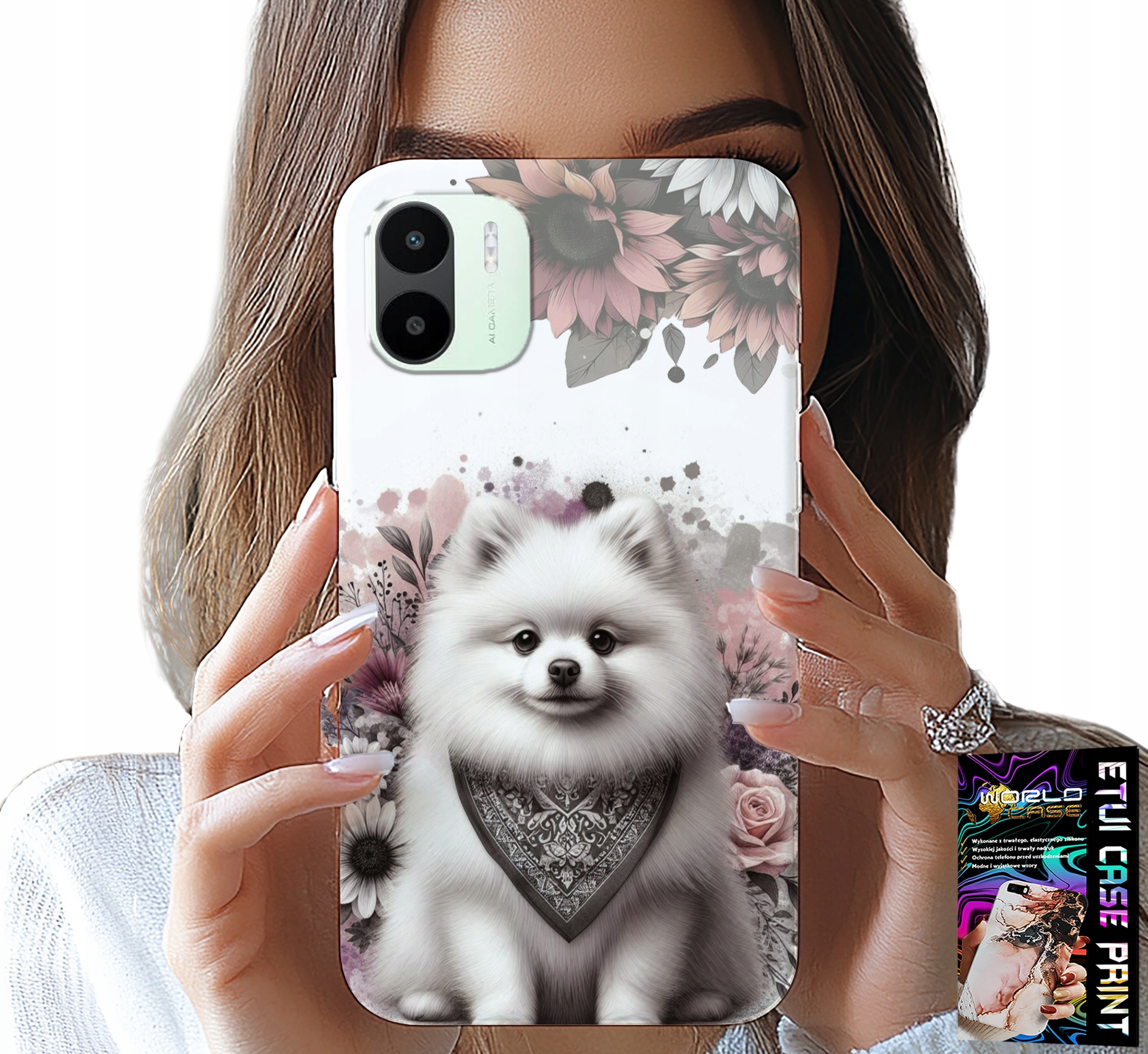 ETUI DO XIAOMI REDMI A2 - POMERANIAN, SZPIC MINIATUROWY, RASY PSÓW