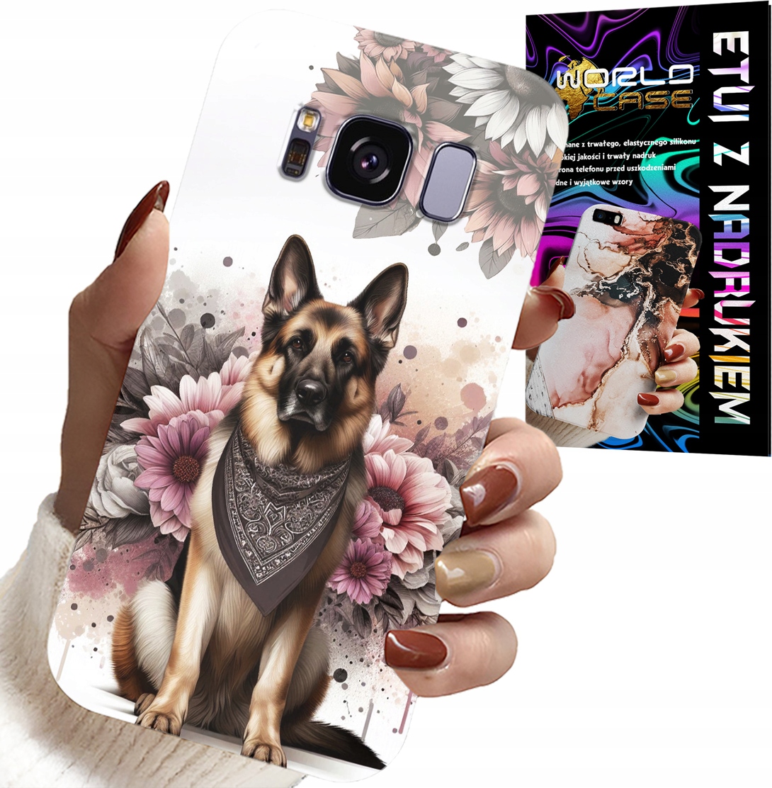 ETUI DO SAMSUNG GALAXY S8 - OWCZAREK NIEMIECKI RASY PSÓW PSY CASE