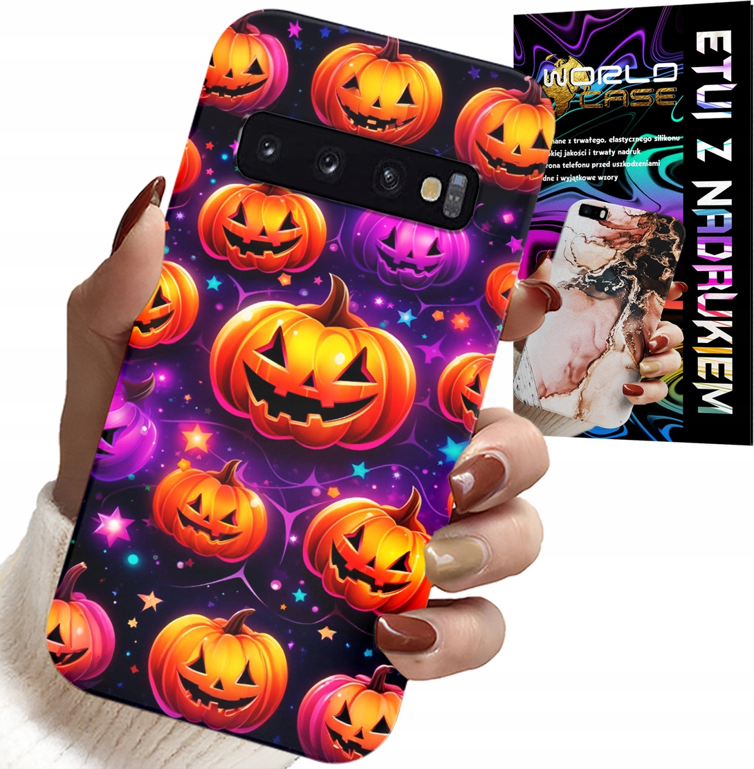 ETUI DO SAMSUNG GALAXY S10 PLUS - HALLOWEEN, SALEM, STRASZNE DYNIE, WZORY