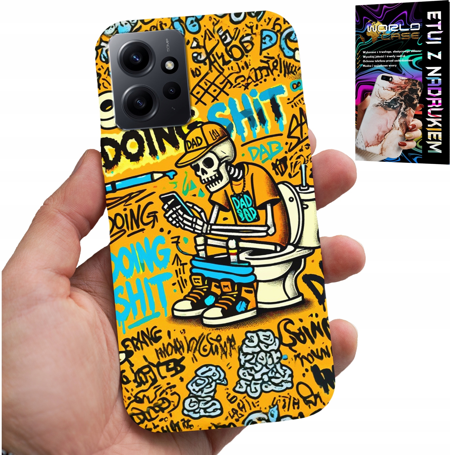 ETUI DO XIAOMI NOTE 12 4G - DOING SHIT KOŚCIOTRUP NA KIBLU CASE