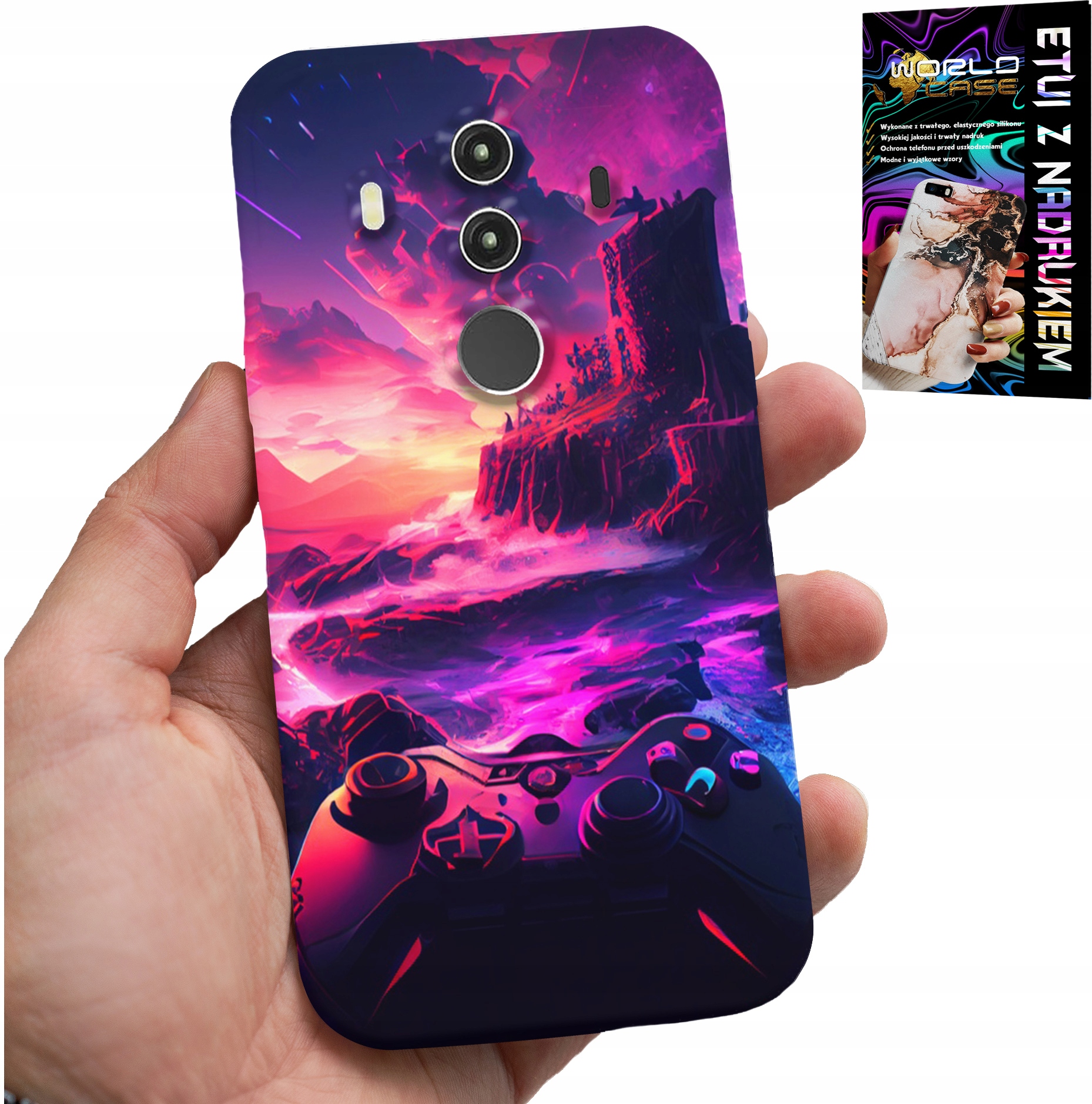 ETUI DO HUAWEI MATE 10 PRO - CASE DLA GRACZA, WZORY Z GIER, PREZENT