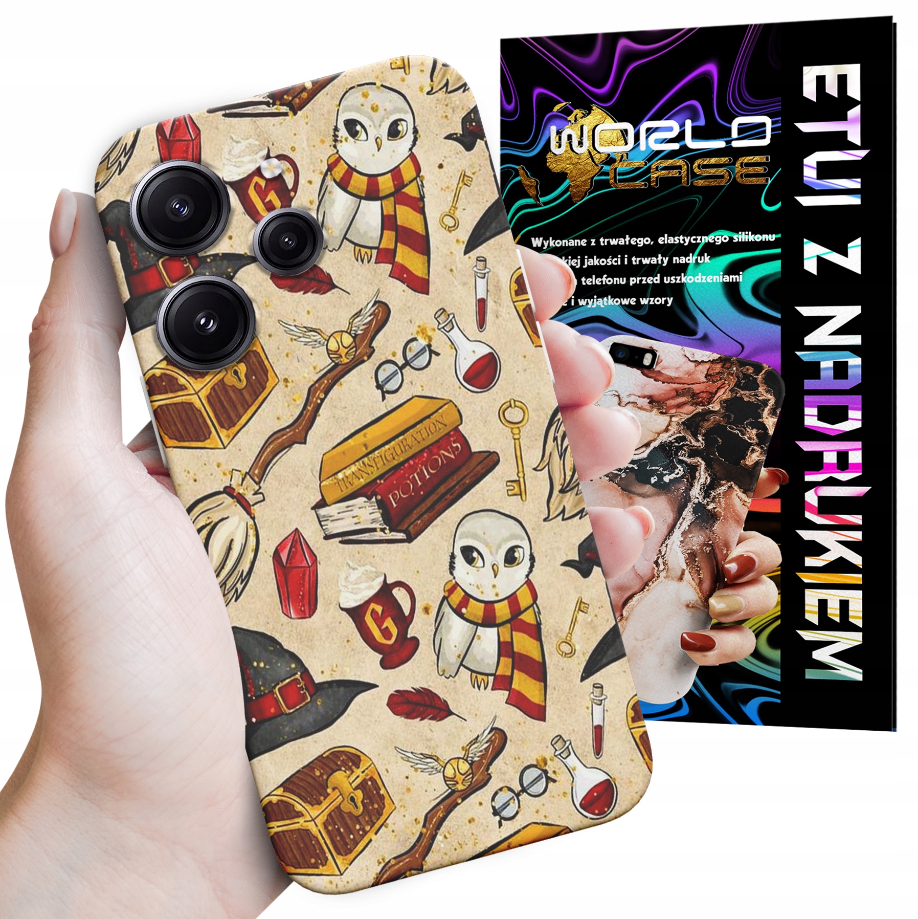 ETUI CASE DO XIAOMI REDMI 12 4G - WZORY DLA FANÓW ŚWIATA MAGII