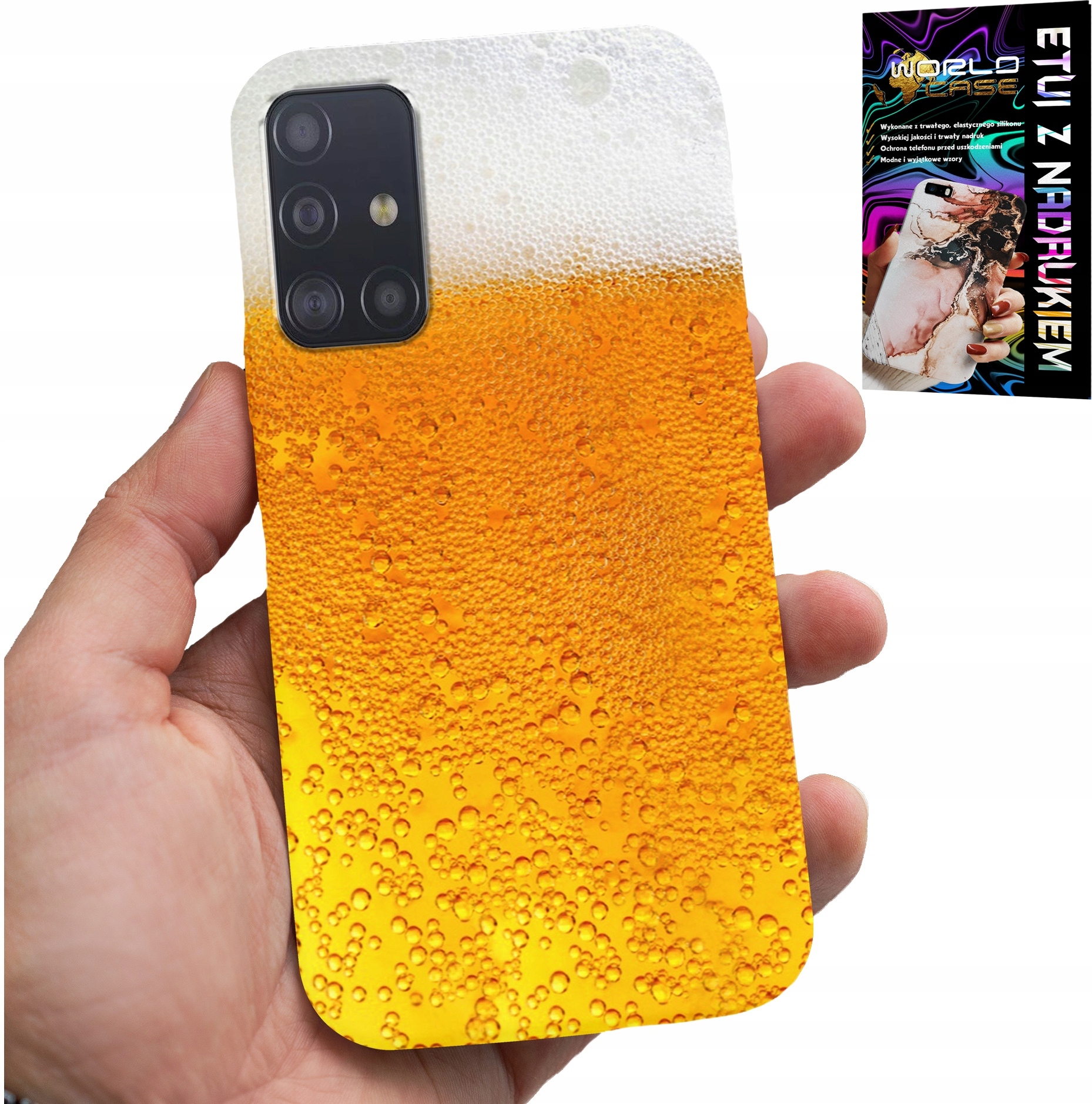 ETUI DO SAMSUNG GALAXY M31S - PIWO, KUFEL PIWA WZORY DLA MĘŻCZYZN CASE