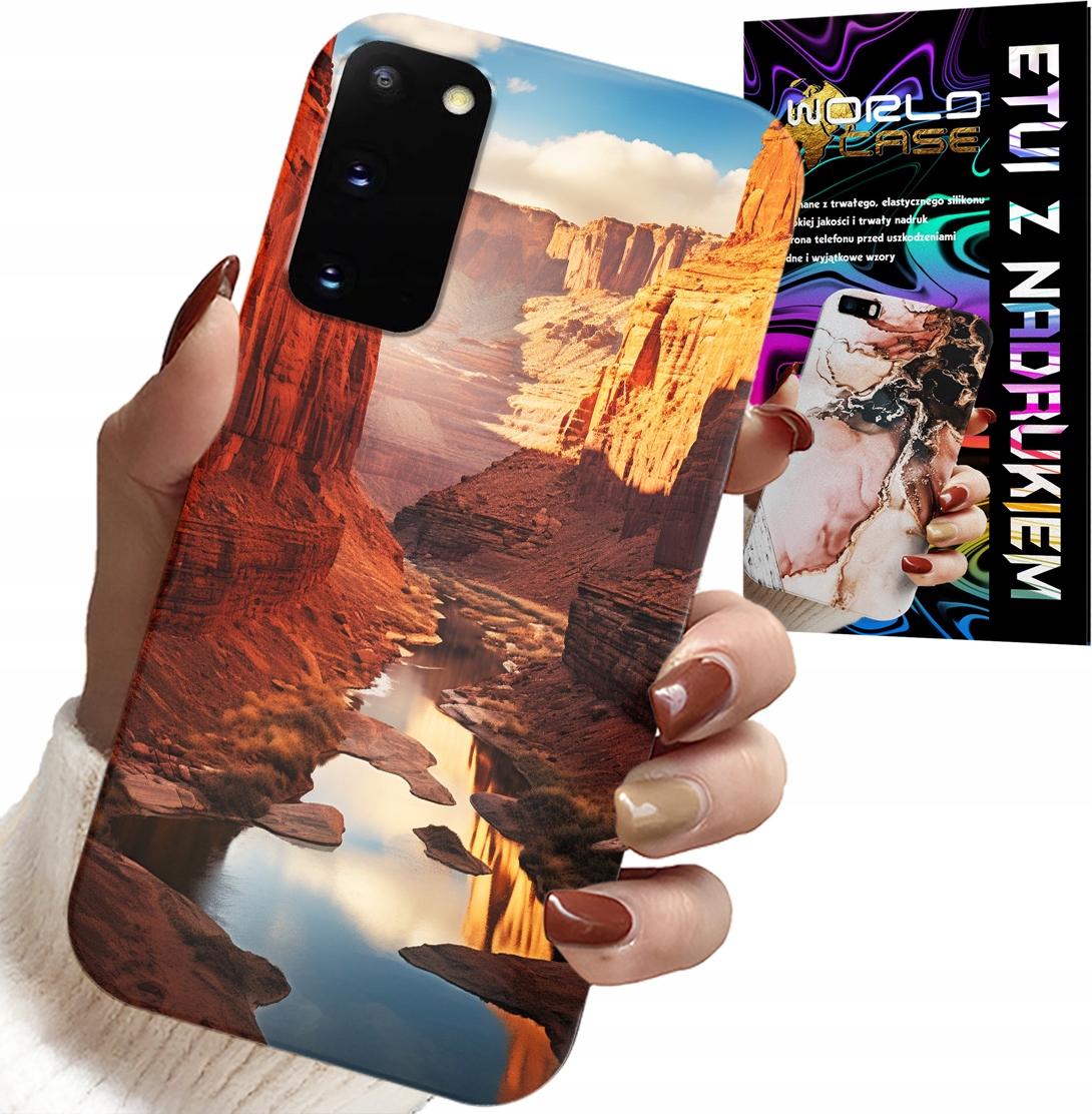 ETUI DO SAMSUNG GALAXY S20 - WIELKI KANION PUSTYNIA PIĘKNE WZORY CASE