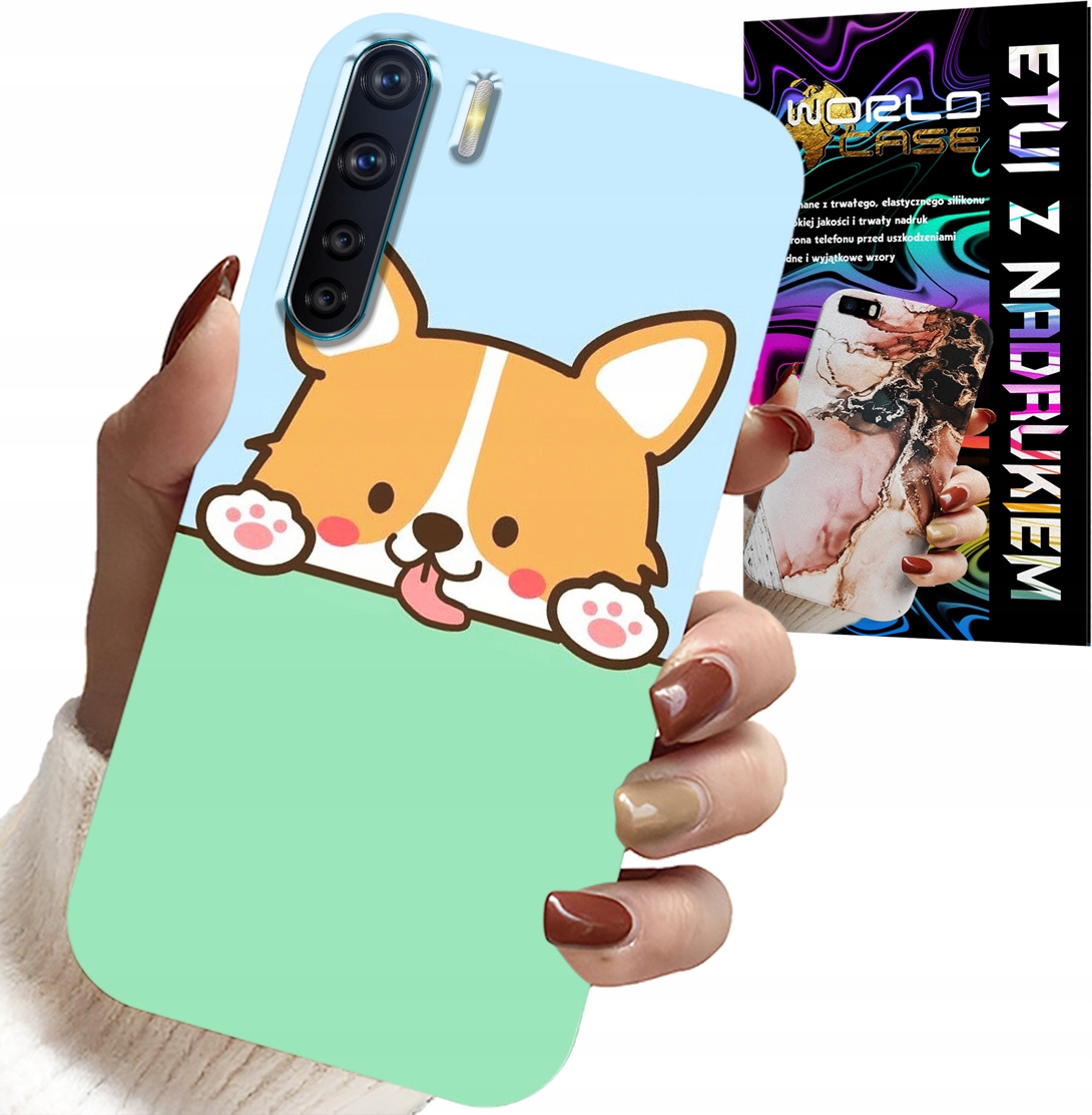 ETUI DO OPPO A91 - SŁODKI PIESEK WZORY Z BAJEK POKROWIEC