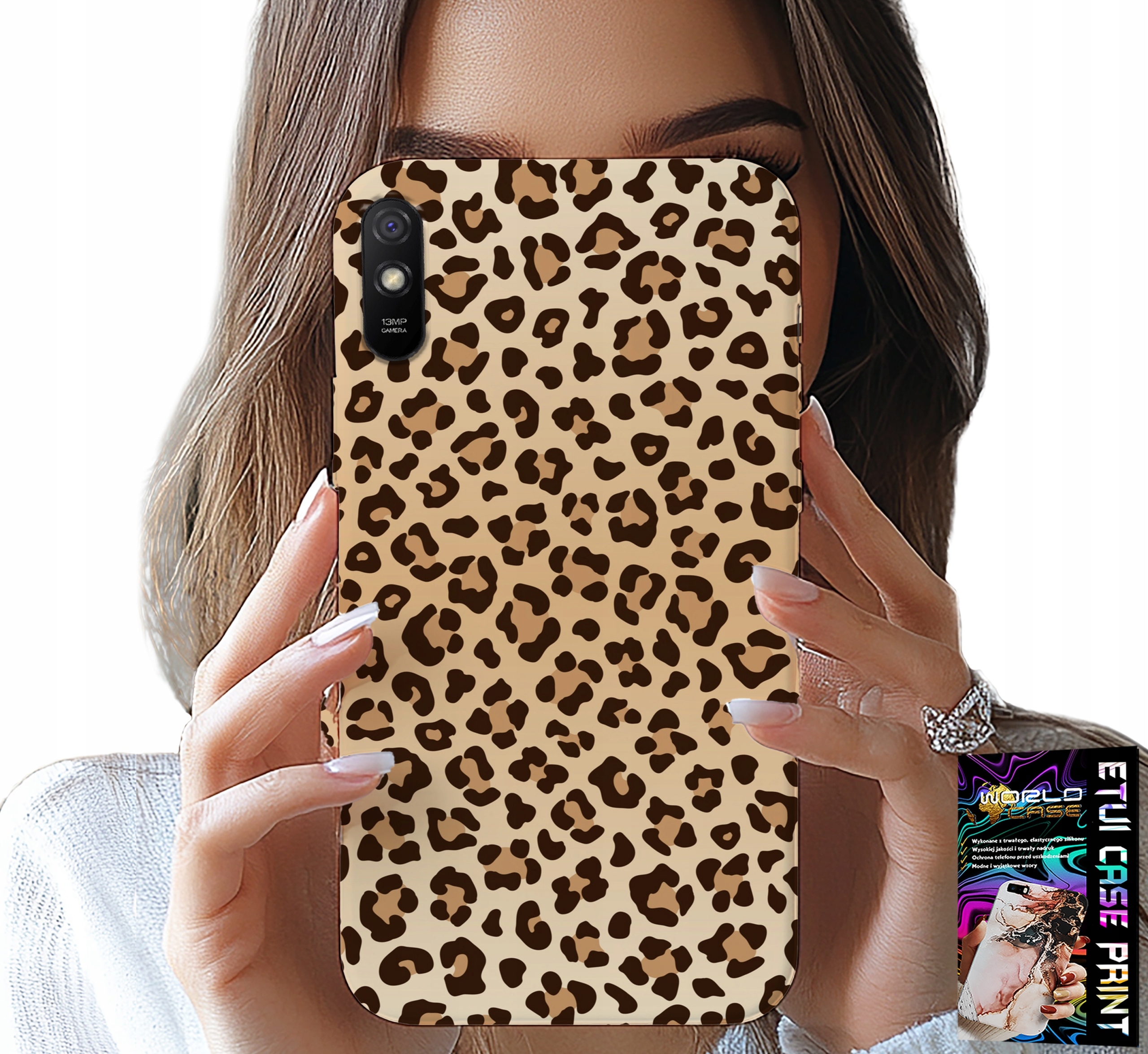 ETUI DO XIAOMI REDMI 9A - PLECKI W PANTERKĘ MODNE KOBIECE WZORY