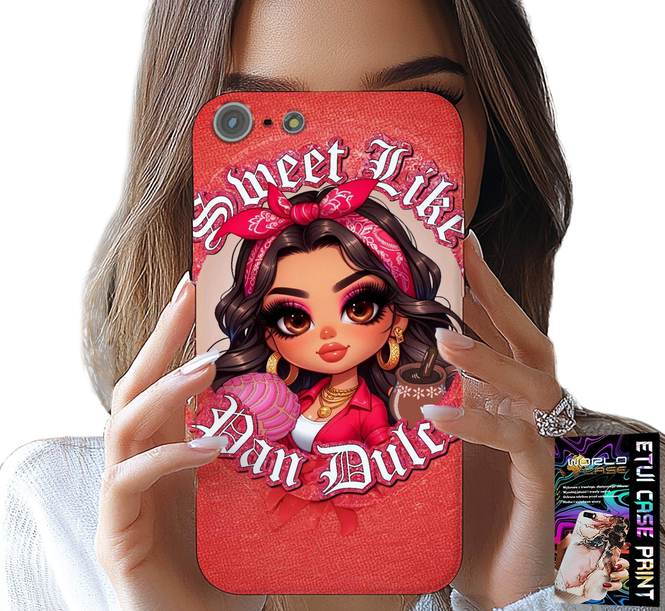 ETUI DO IPHONE 5 / 5S / 5C - SWEET LIKE MODNE LALECZKI DLA DZIEWCZYN