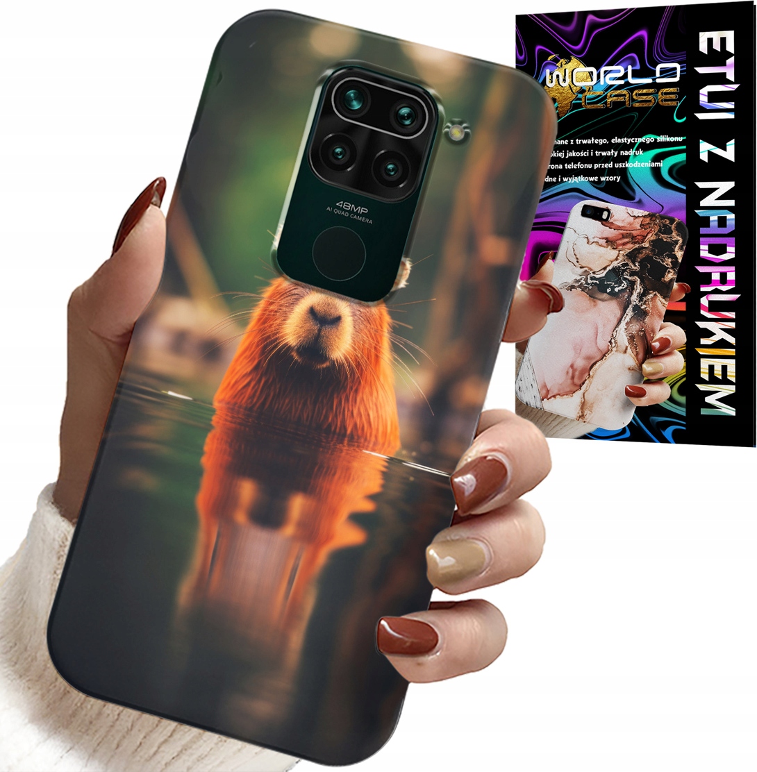 ETUI DO XIAOMI NOTE 9 - SŁODKA KAPIBARA, CAPIBARA, WIELE WZORÓW