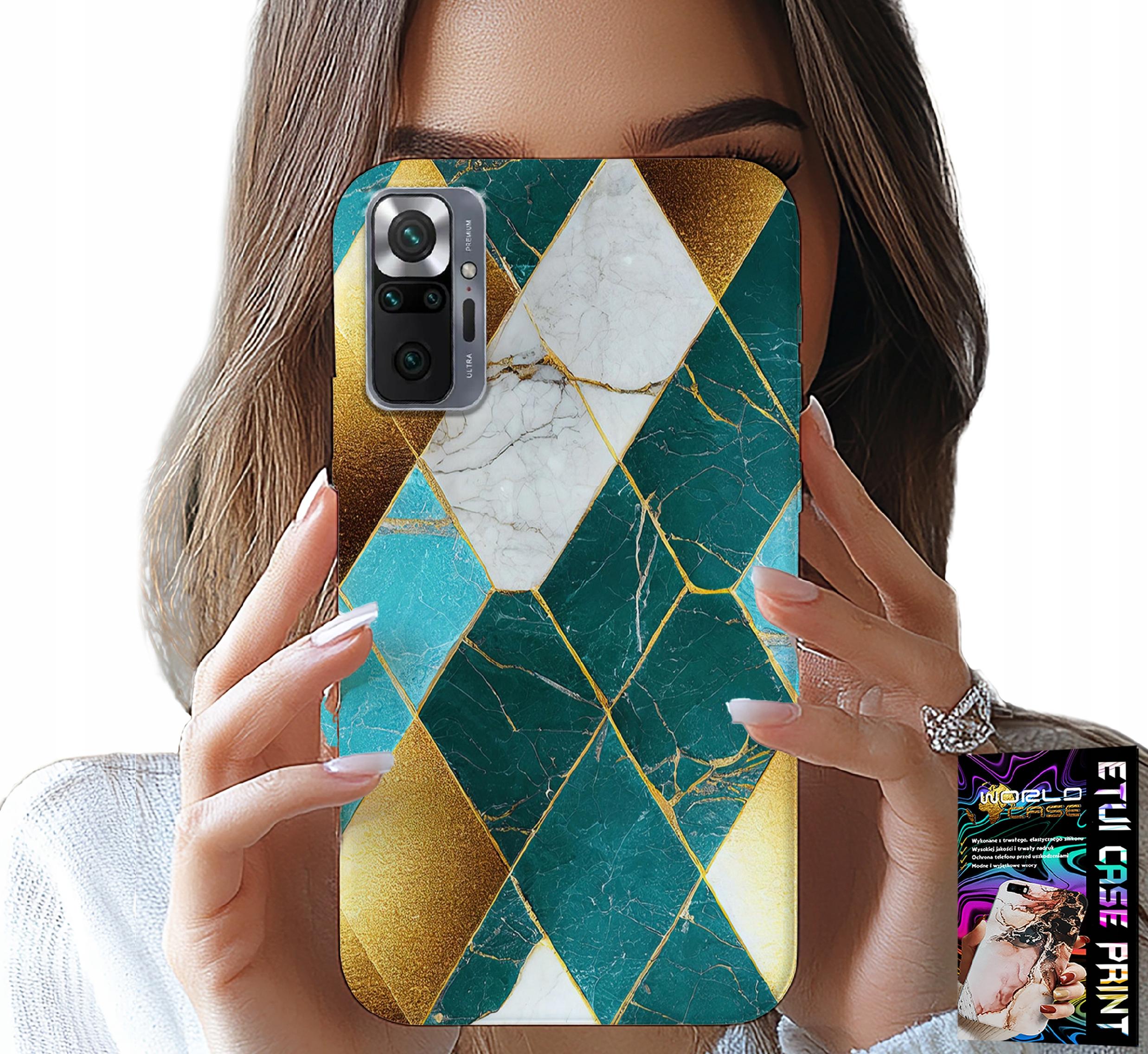ETUI DO XIAOMI NOTE 10 PRO - ELEGANCKIE MODNE WZORY CASE + FOLIA