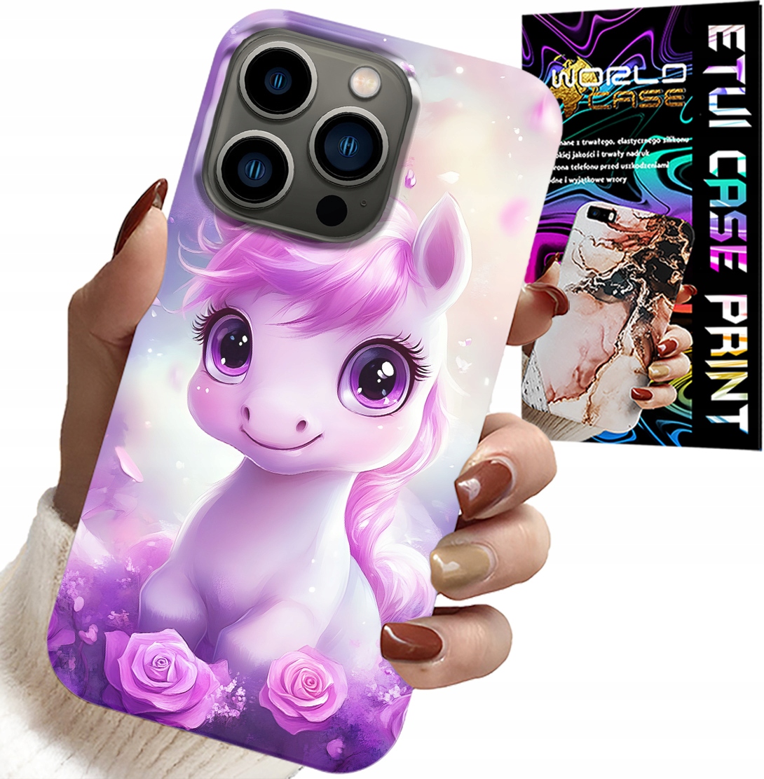 ETUI DO IPHONE 16 PRO - SŁODKI JEDNOROŻEC, WZORY DLA DZIECI CASE