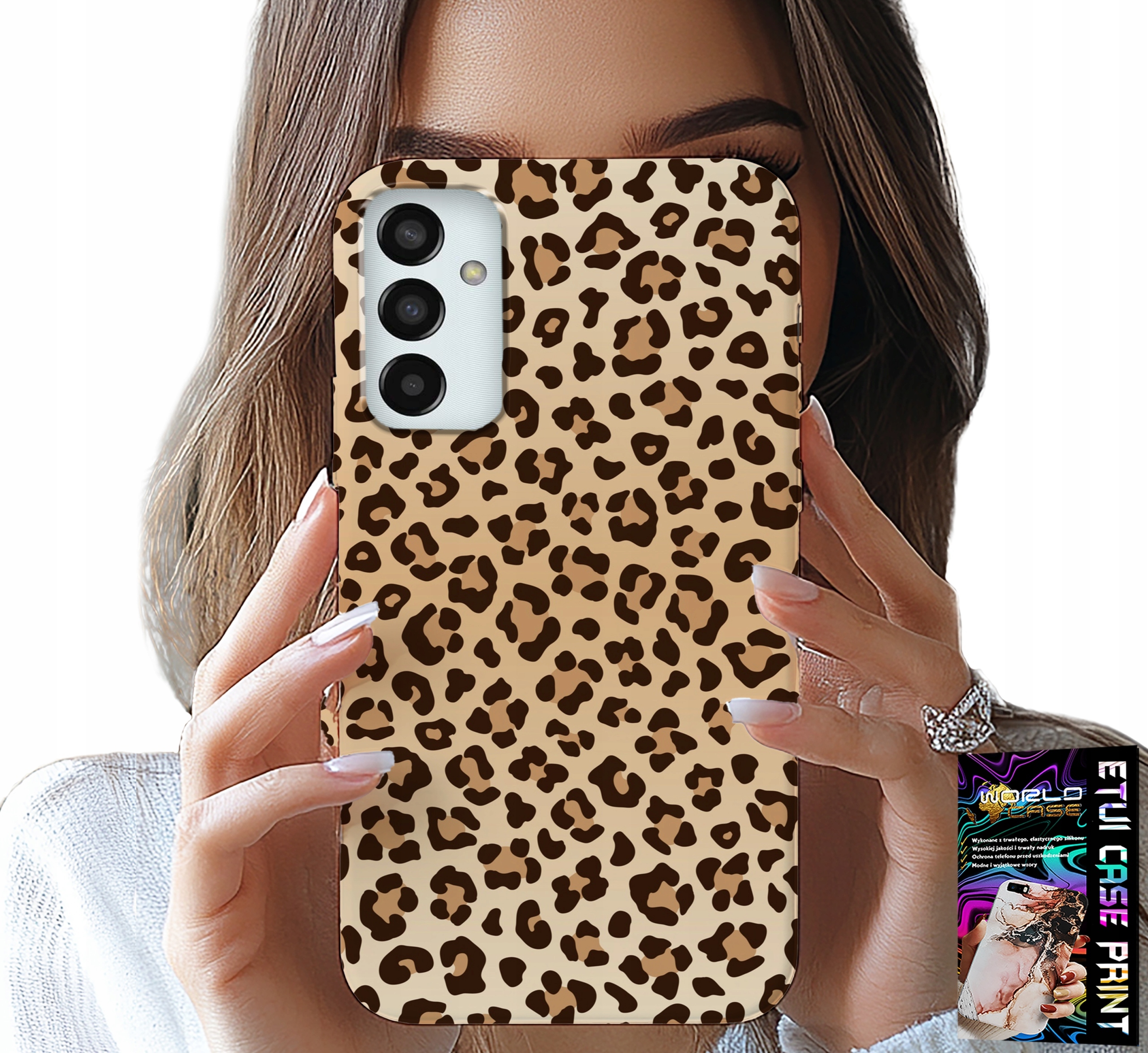 ETUI DO SAMSUNG GALAXY M23 - PLECKI W PANTERKĘ MODNE KOBIECE WZORY