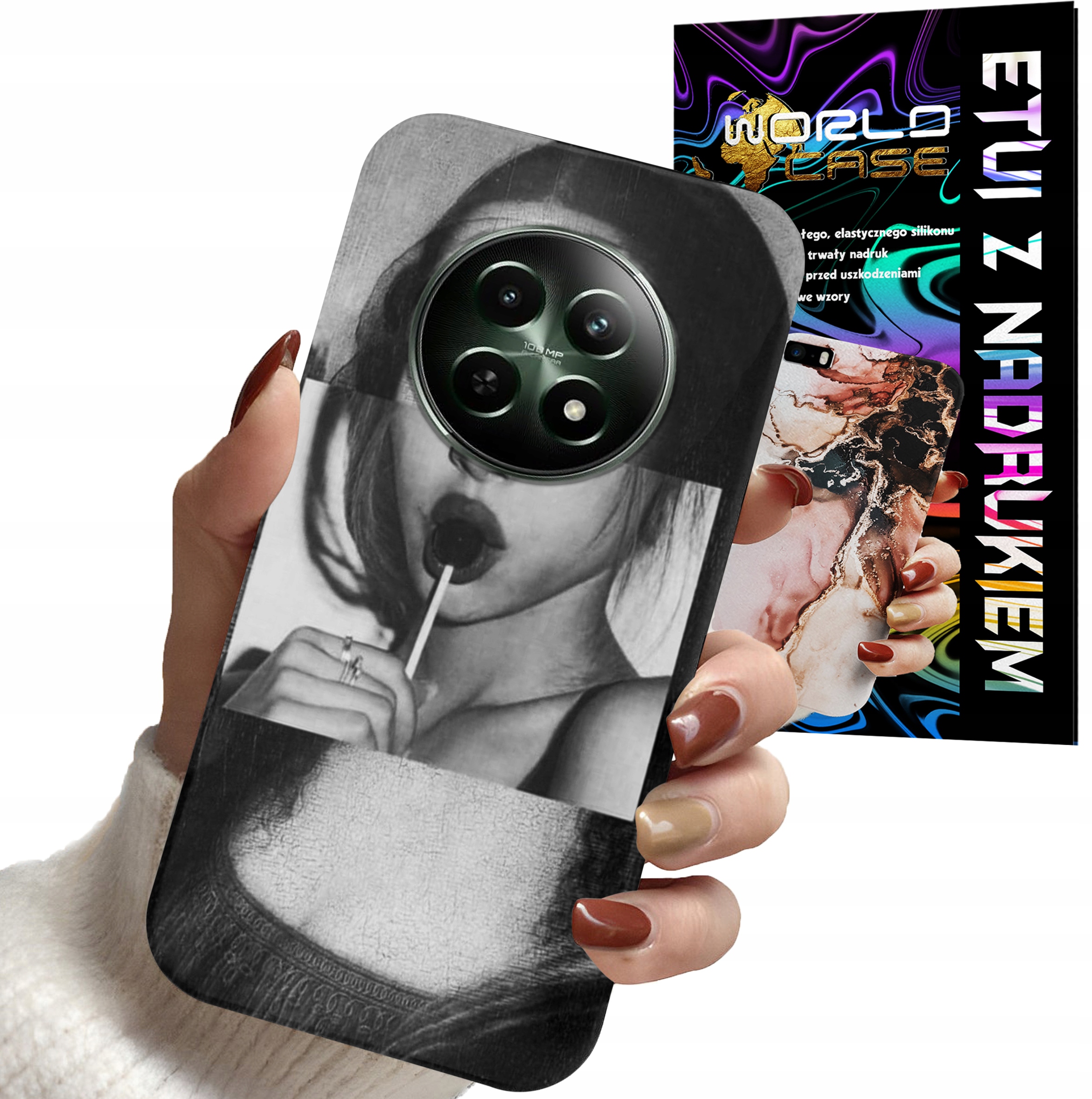 ETUI CASE DO REALME 12 5G - MONA LISA WZORY DLA KOBIET PLECKI OBUDOWA