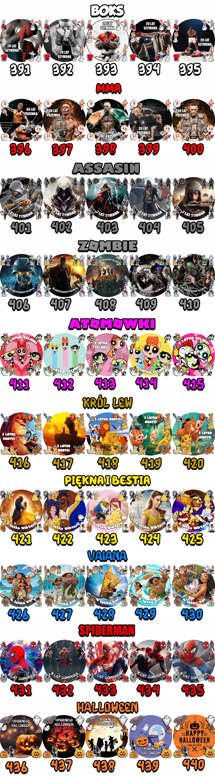 OPŁATEK NA TORT 30CM - STICH STICZ BAJKA + IMIĘ + GRATIS! 24CM 26CM